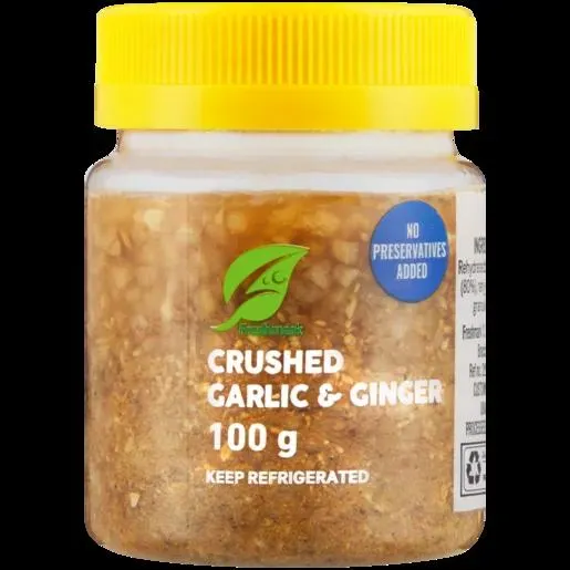 Crushed Garlic & Ginger 100g