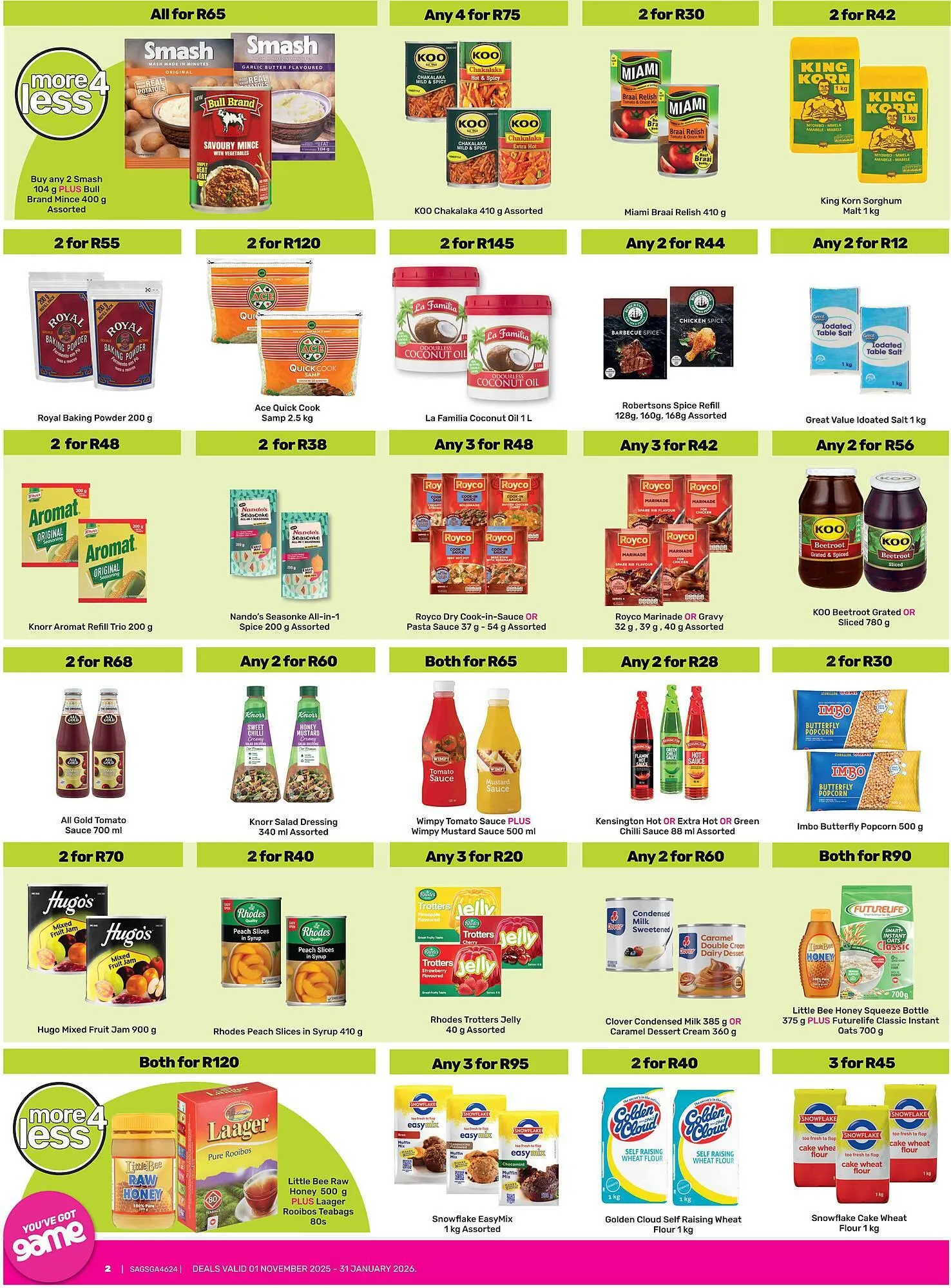 Game catalogue from 1 November to 31 January 2026 - Catalogue Page 2