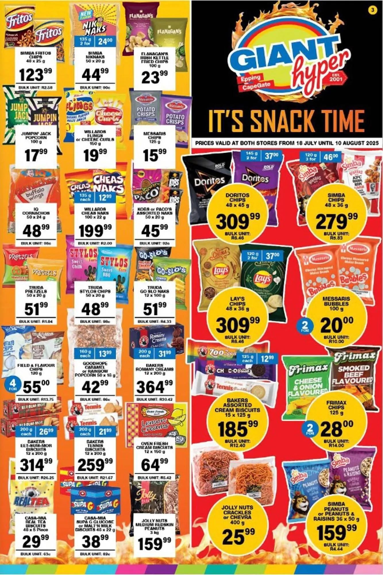 Giant Hyper catalogue from 18 July to 10 August 2025 - Catalogue Page 3