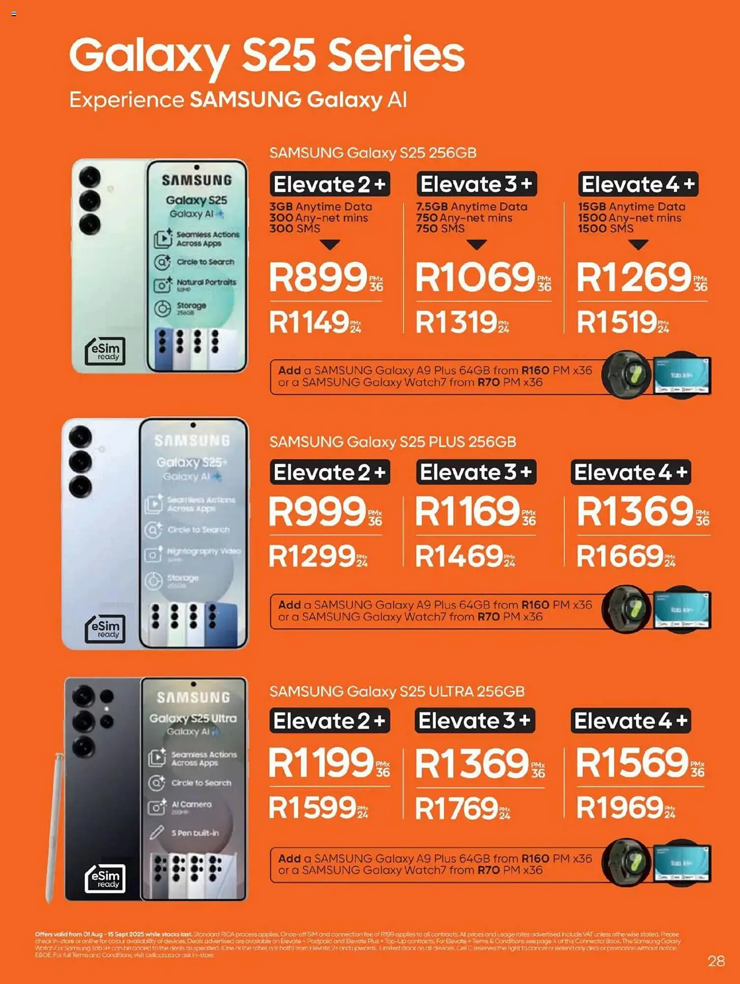 Cell C catalogue from 1 August to 15 September 2025 - Catalogue Page 28