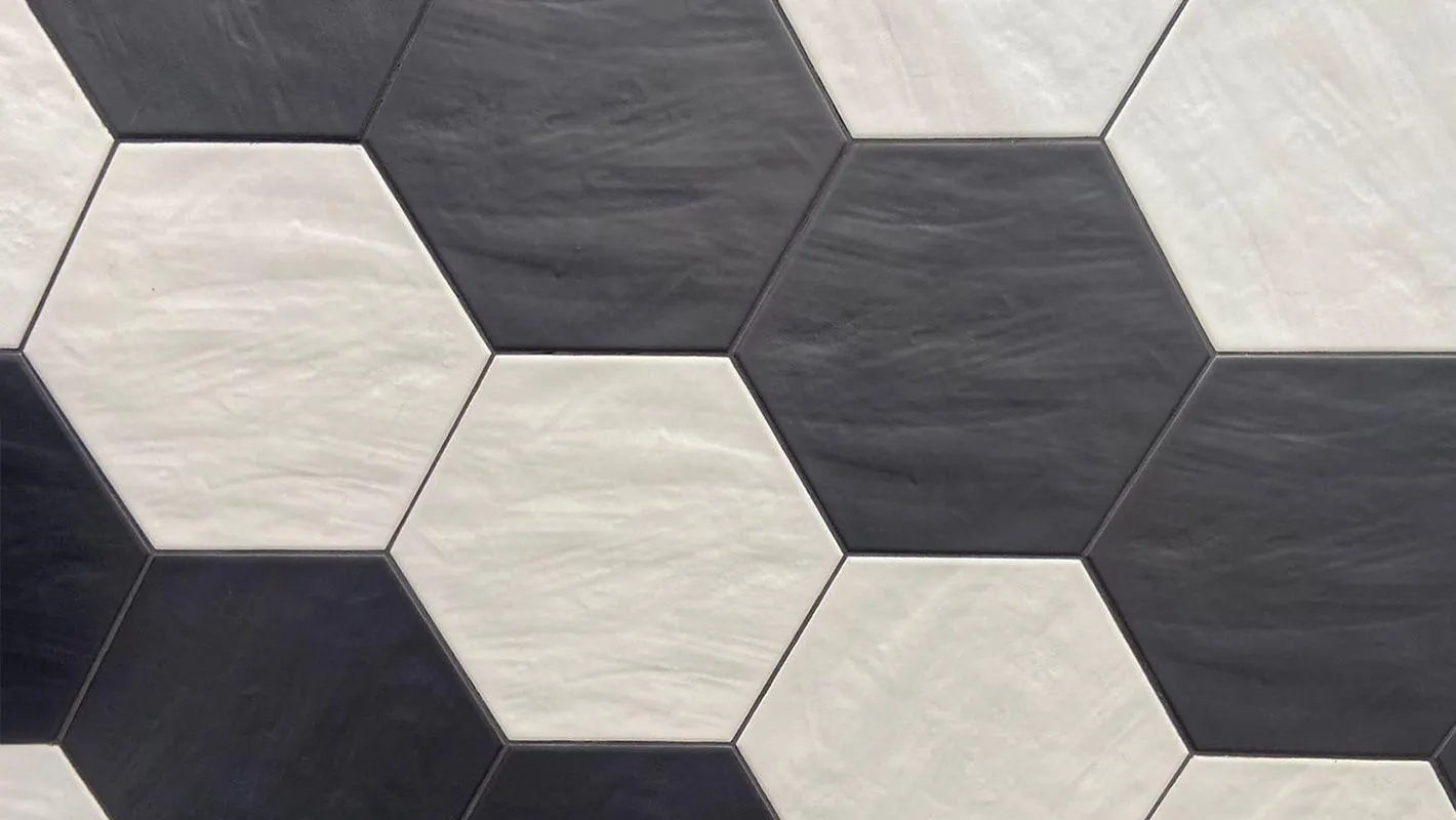 Chiara Gris Hexagonal Matt Glazed Porcelain Tile 258 x 290mm