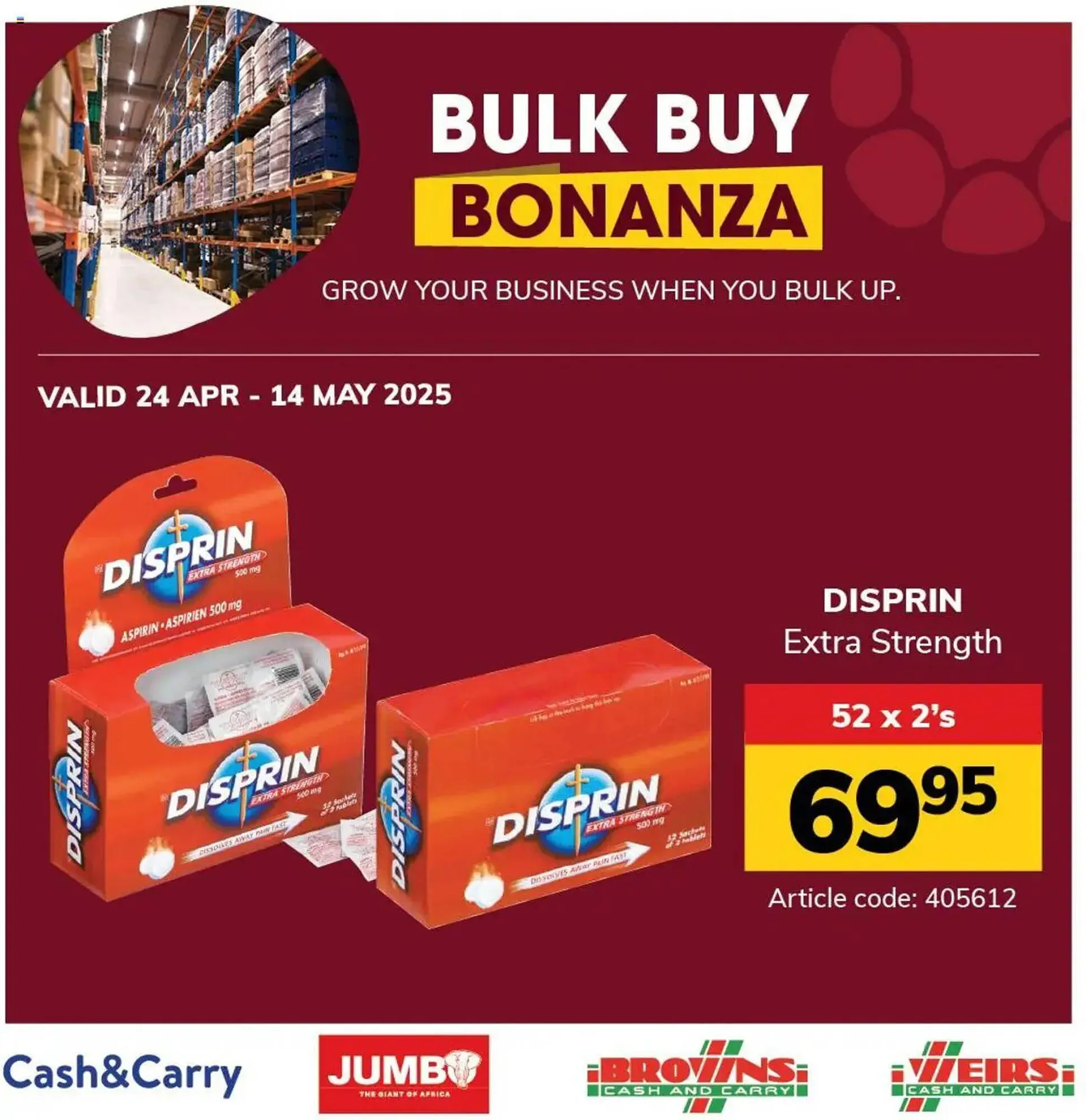Jumbo catalogue from 24 April to 14 May 2025 - Catalogue Page 1
