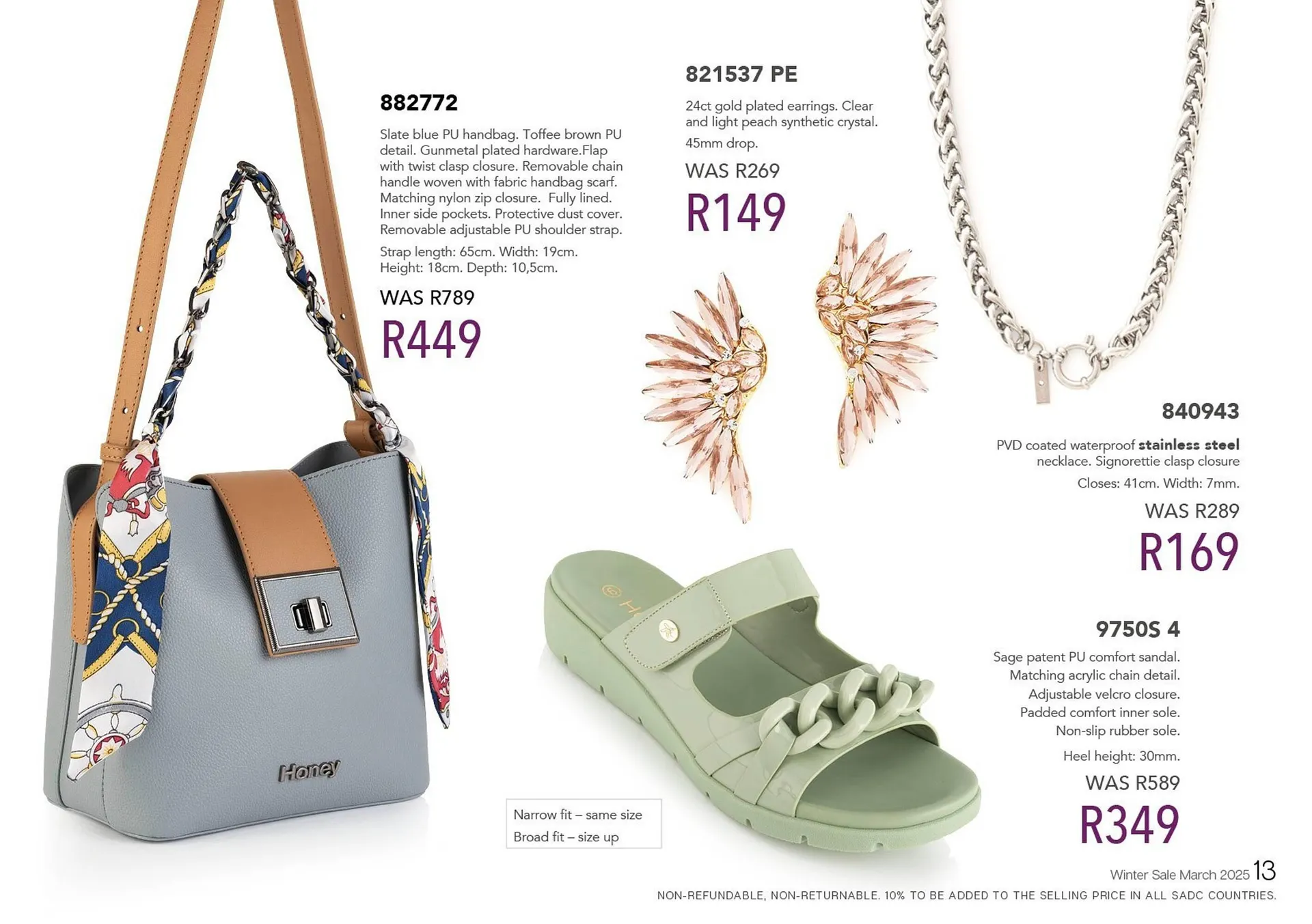 Honey Fashion Accessories catalogue from 24 March to 1 April 2025 - Catalogue Page 3