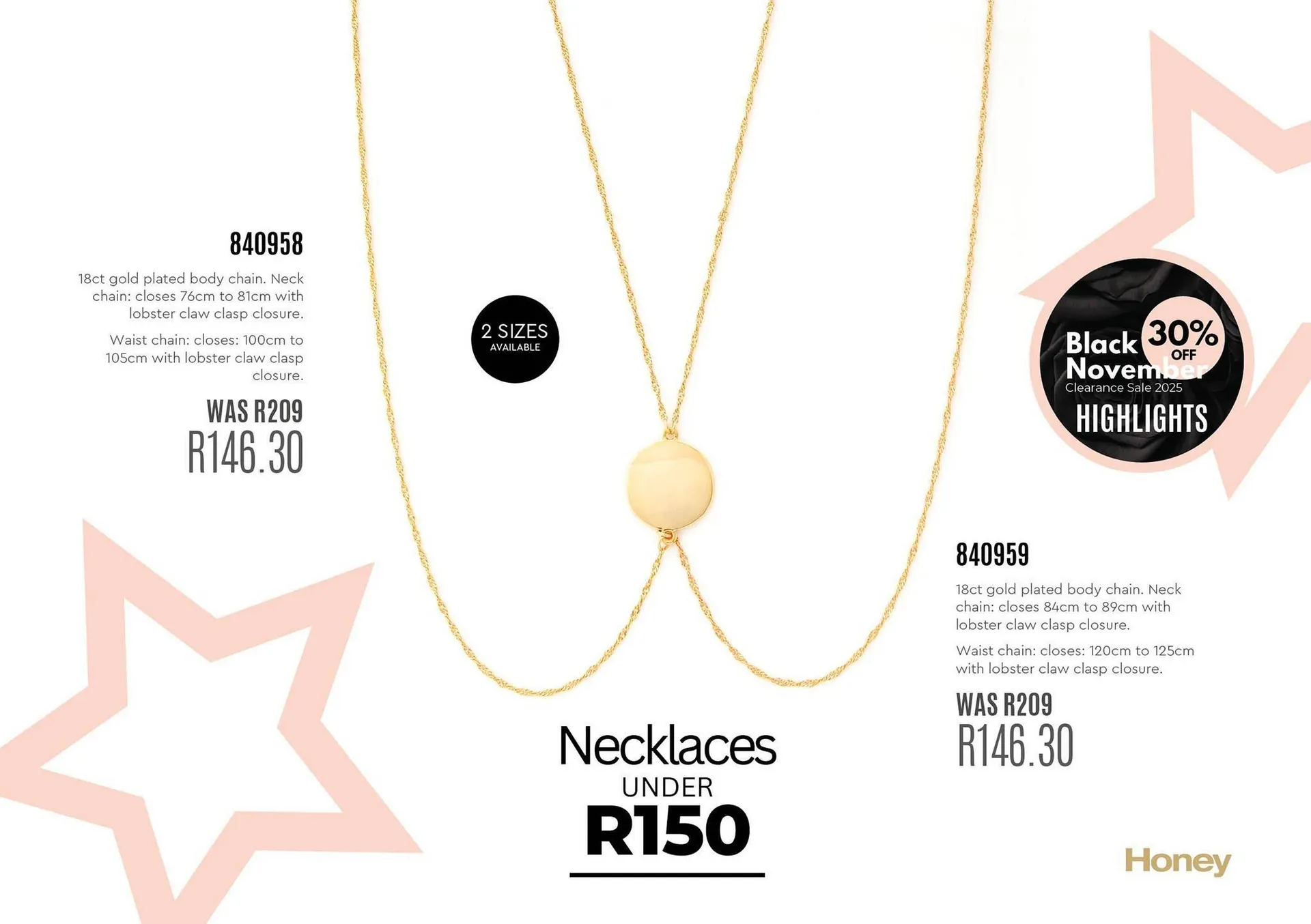 Honey Fashion Accessories catalogue from 13 November to 19 November 2025 - Catalogue Page 3