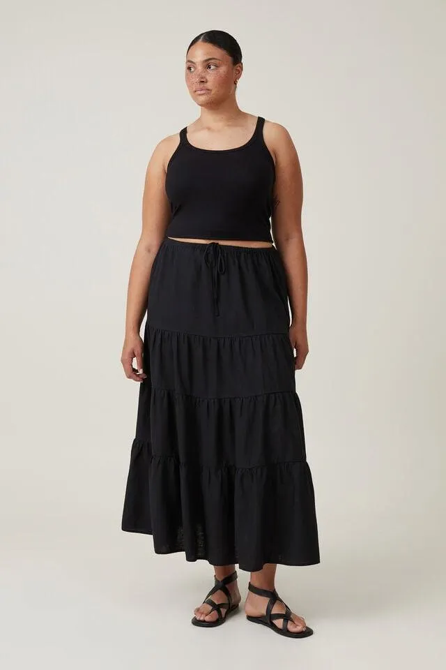 Haven Tiered Maxi Skirt