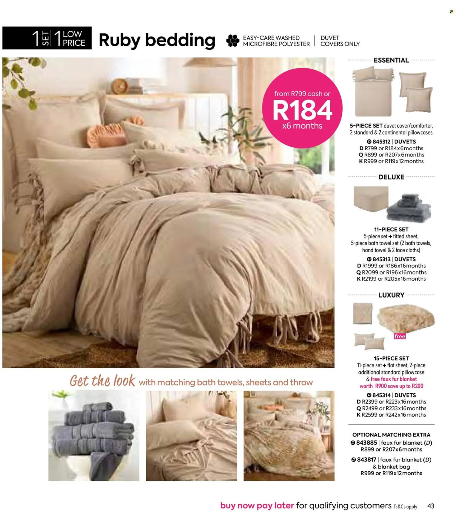 HomeChoice catalogue from 1 November to 31 December 2025 - Catalogue Page 43