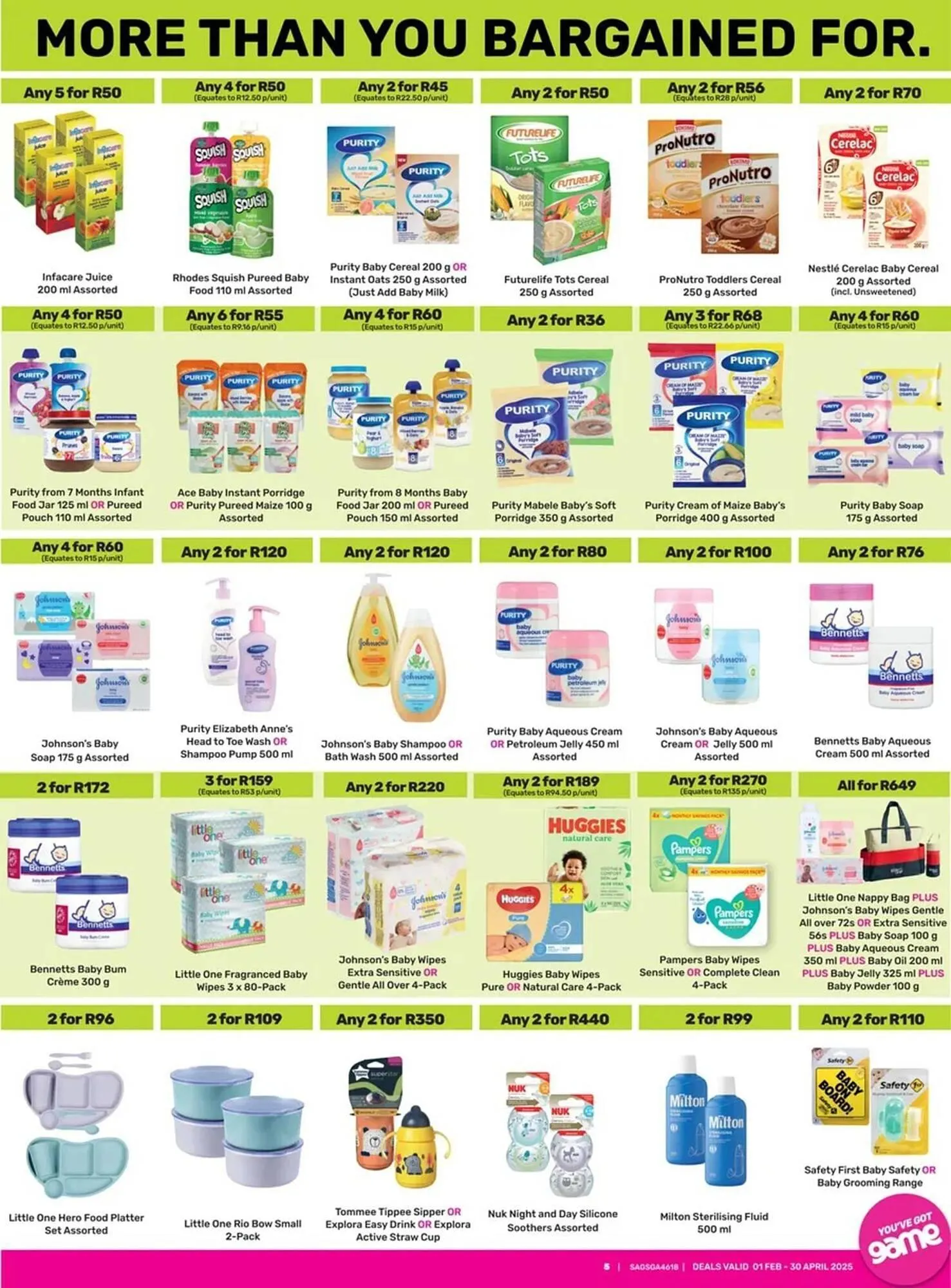 Game catalogue from 4 February to 30 April 2025 - Catalogue Page 5