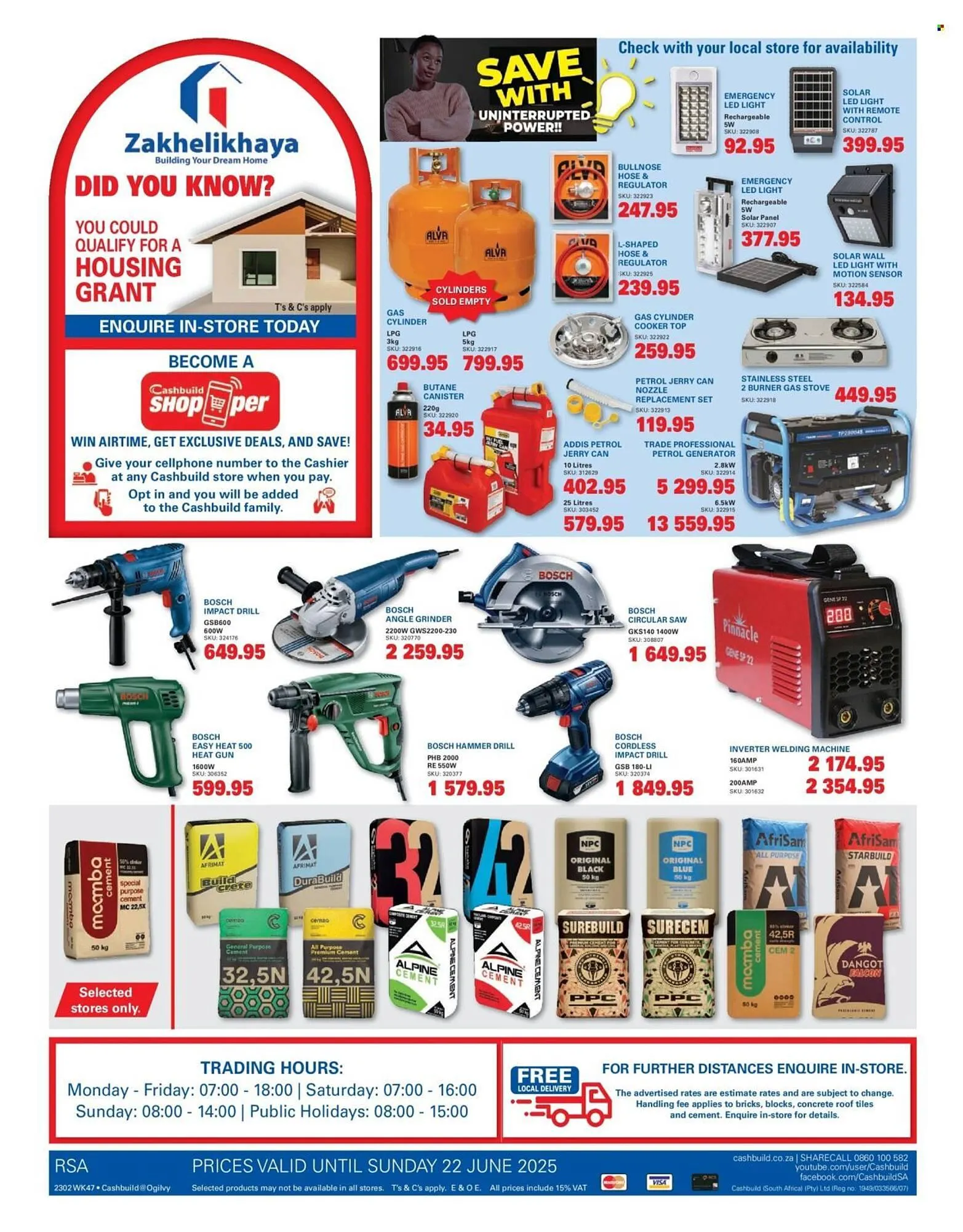 Cashbuild catalogue from 19 May to 22 June 2025 - Catalogue Page 4