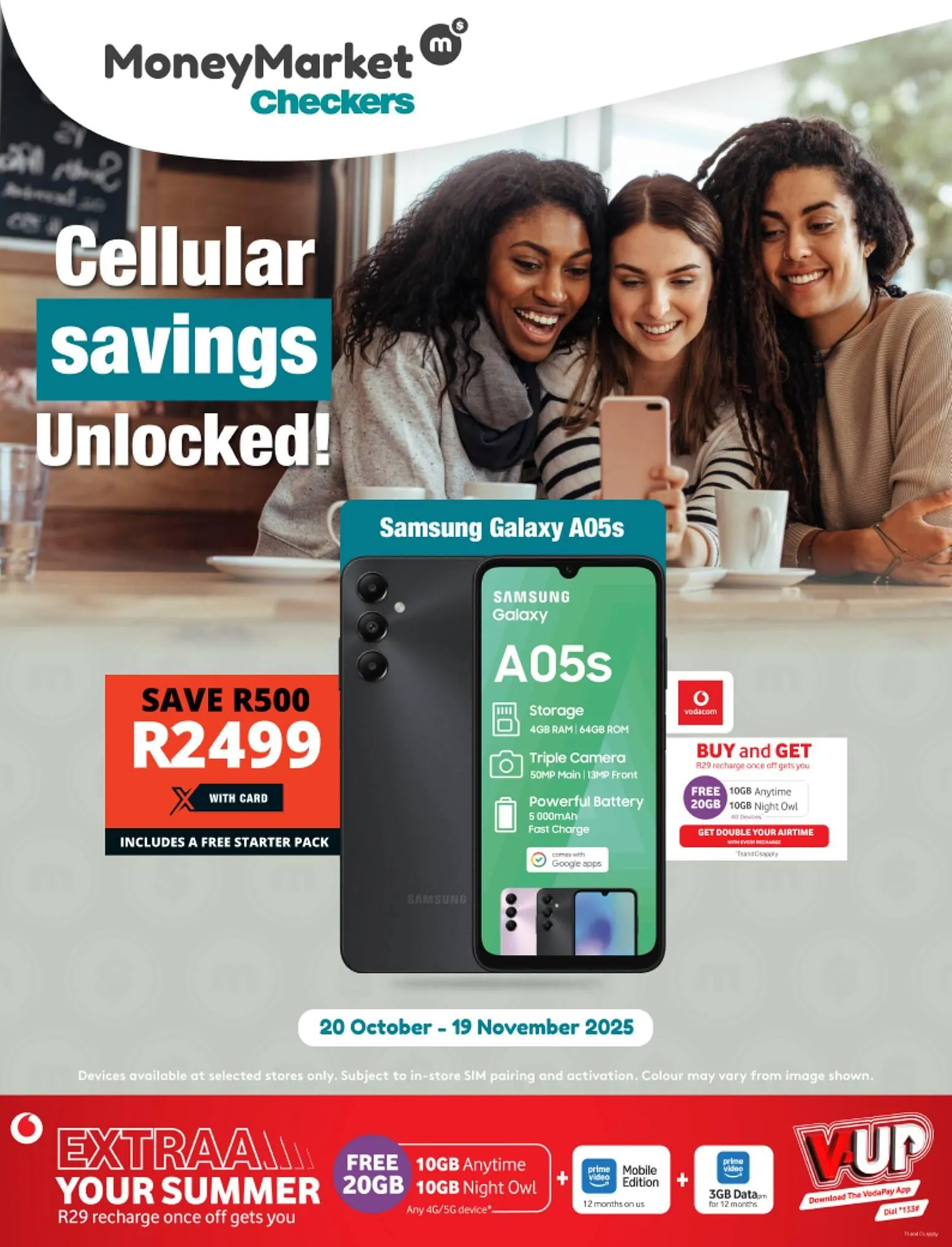 Checkers catalogue from 20 October to 19 November 2025 - Catalogue Page 1