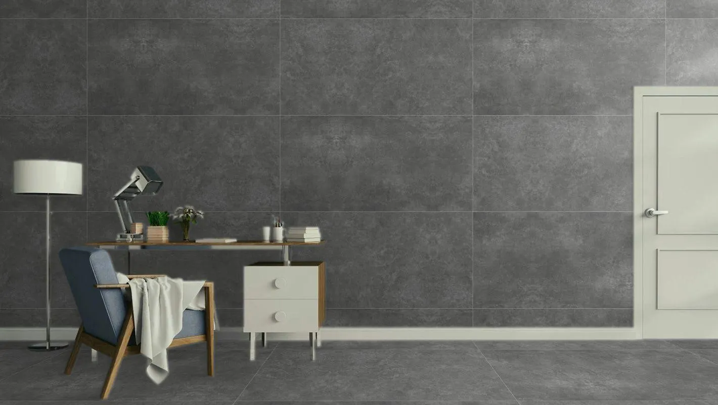 Rebel Grey Rectified Matt Glazed Porcelain Tile 750 x 1500mm