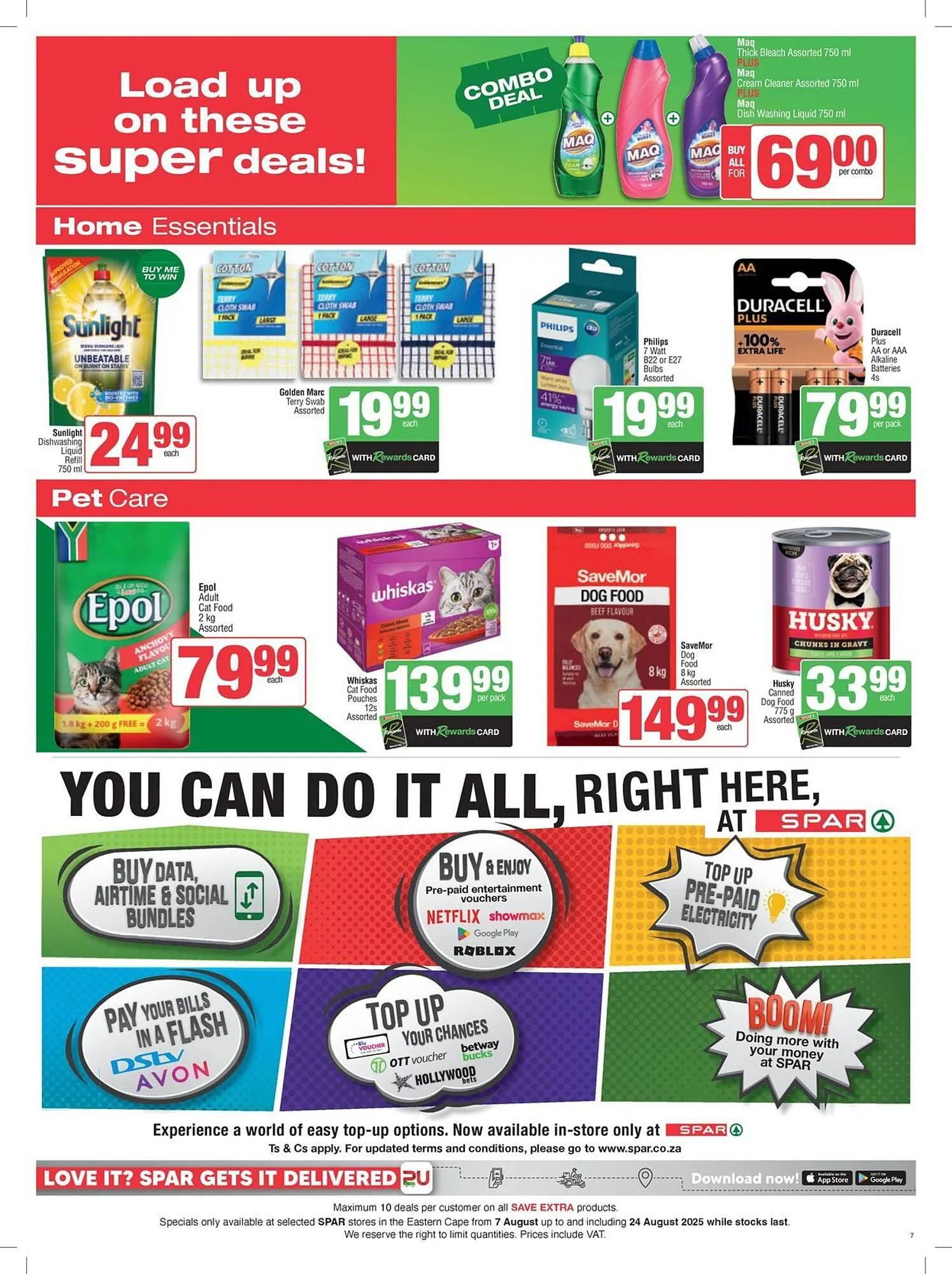 Spar catalogue from 8 August to 24 August 2025 - Catalogue Page 7