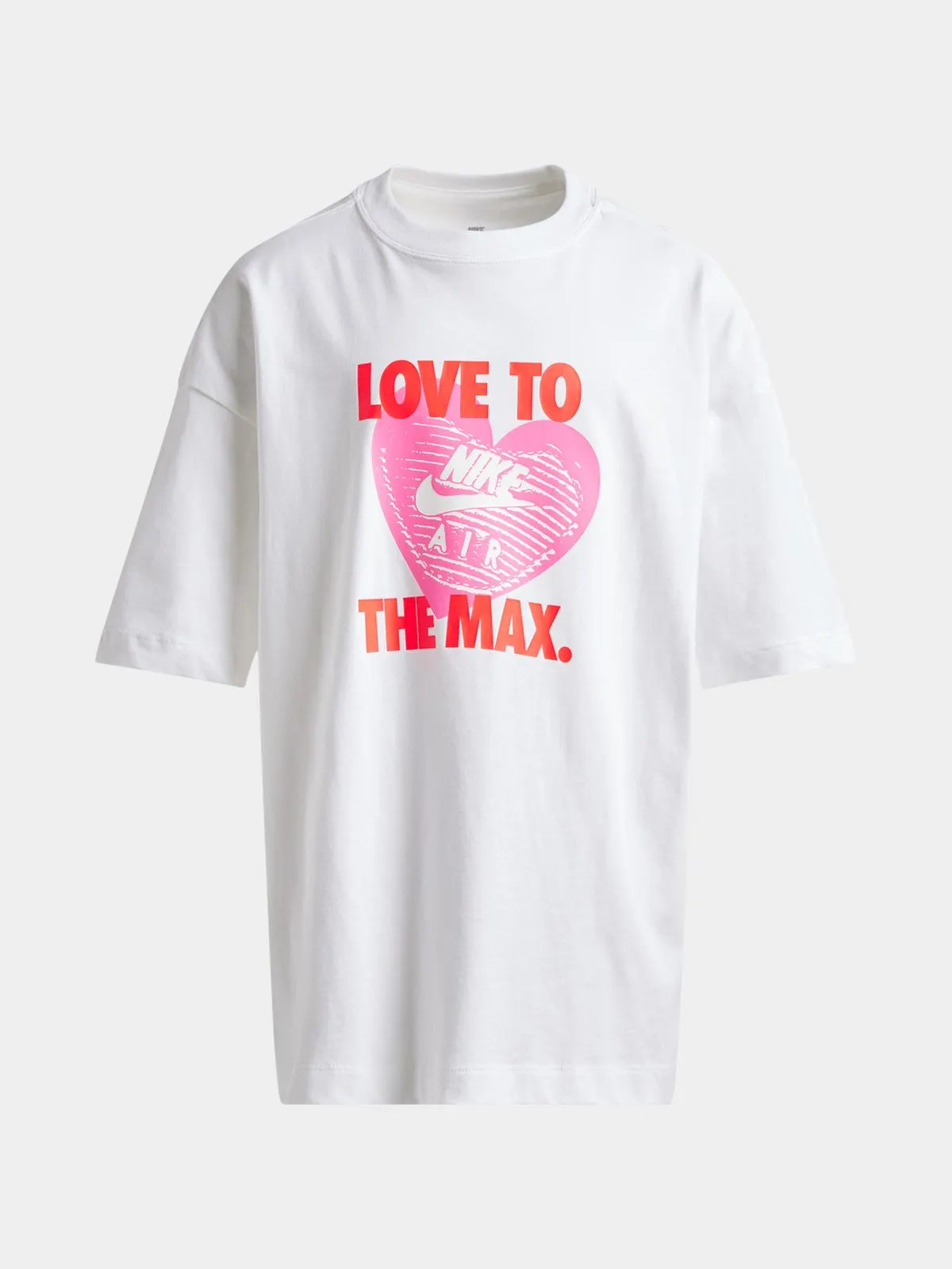 Nike Girls Youth Heart White T-Shirt