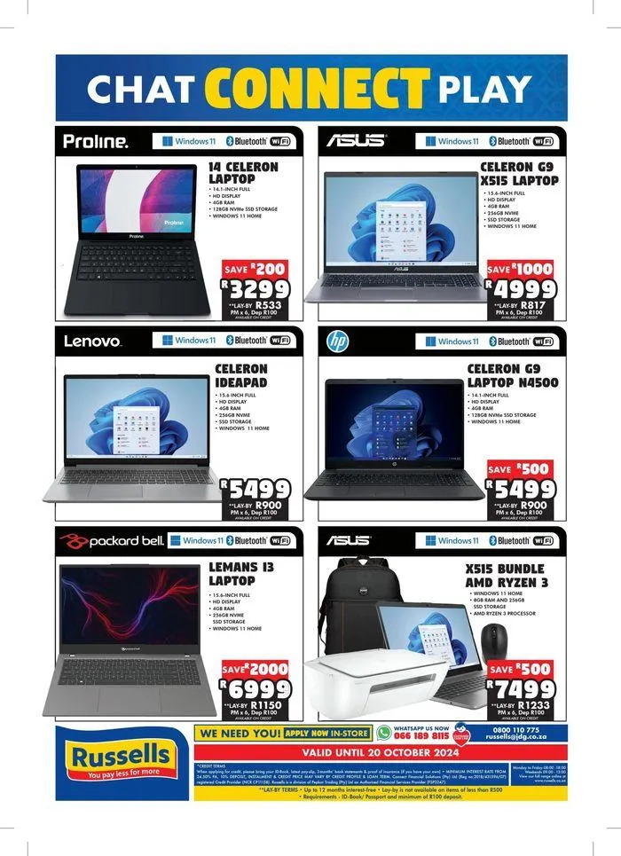 RUSS CELLULAR DEALS from 20 August to 20 October 2024 - Catalogue Page 4