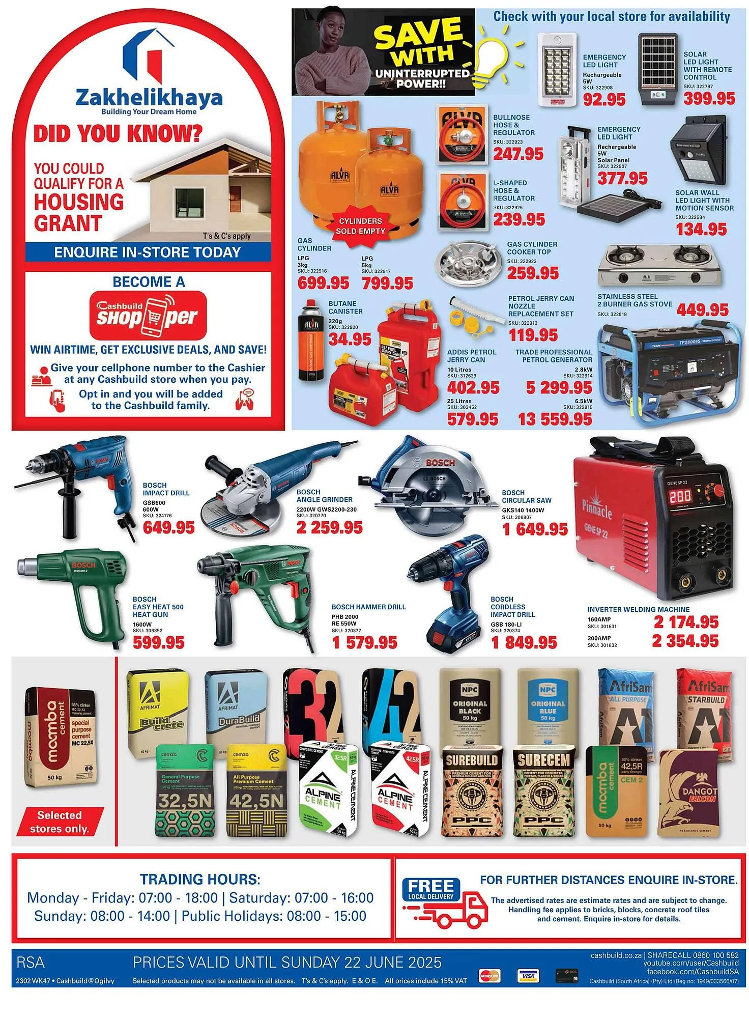 Cashbuild catalogue from 11 June to 22 June 2025 - Catalogue Page 3