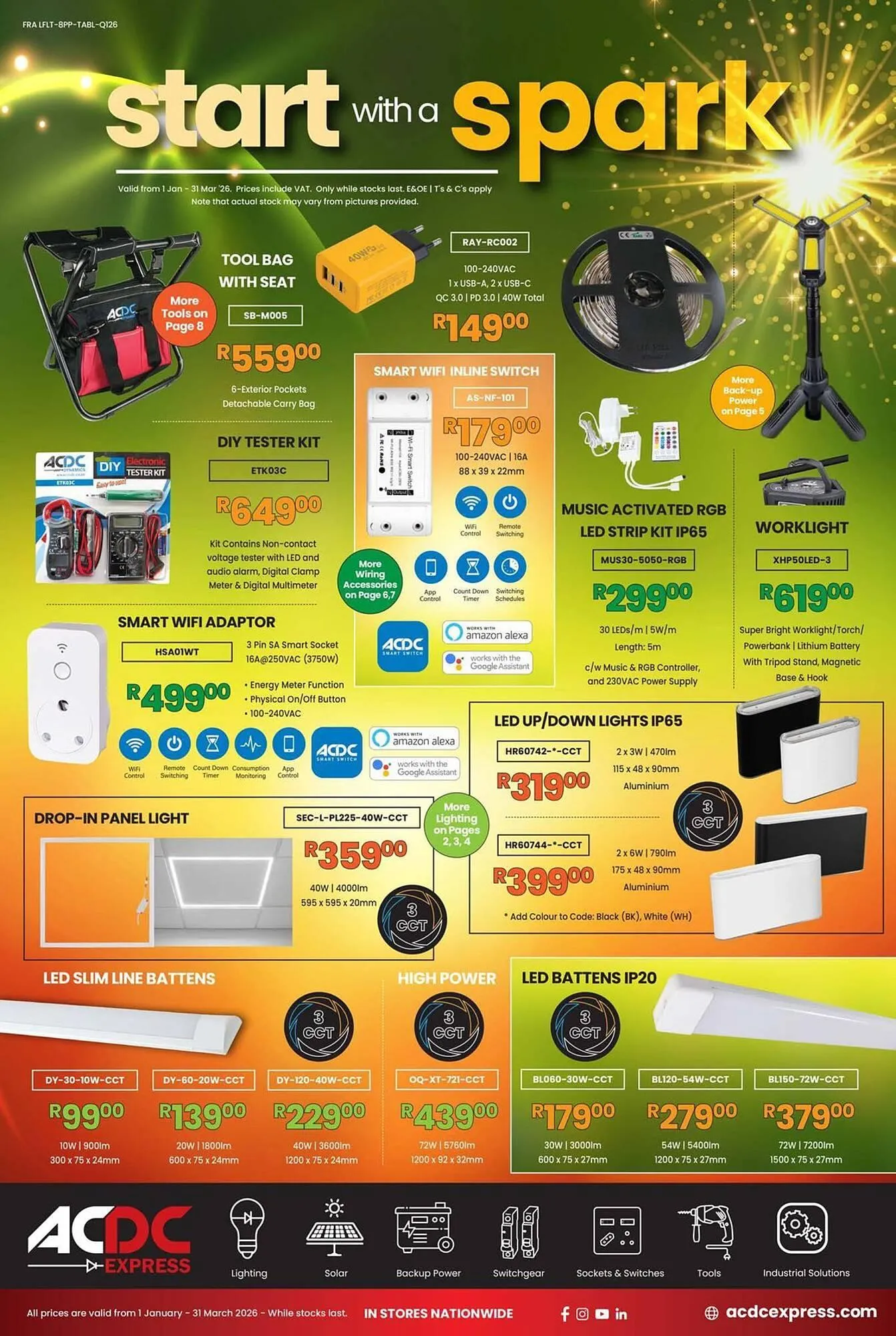 ACDC Express catalogue from 1 January to 31 March 2026 - Catalogue Page 1