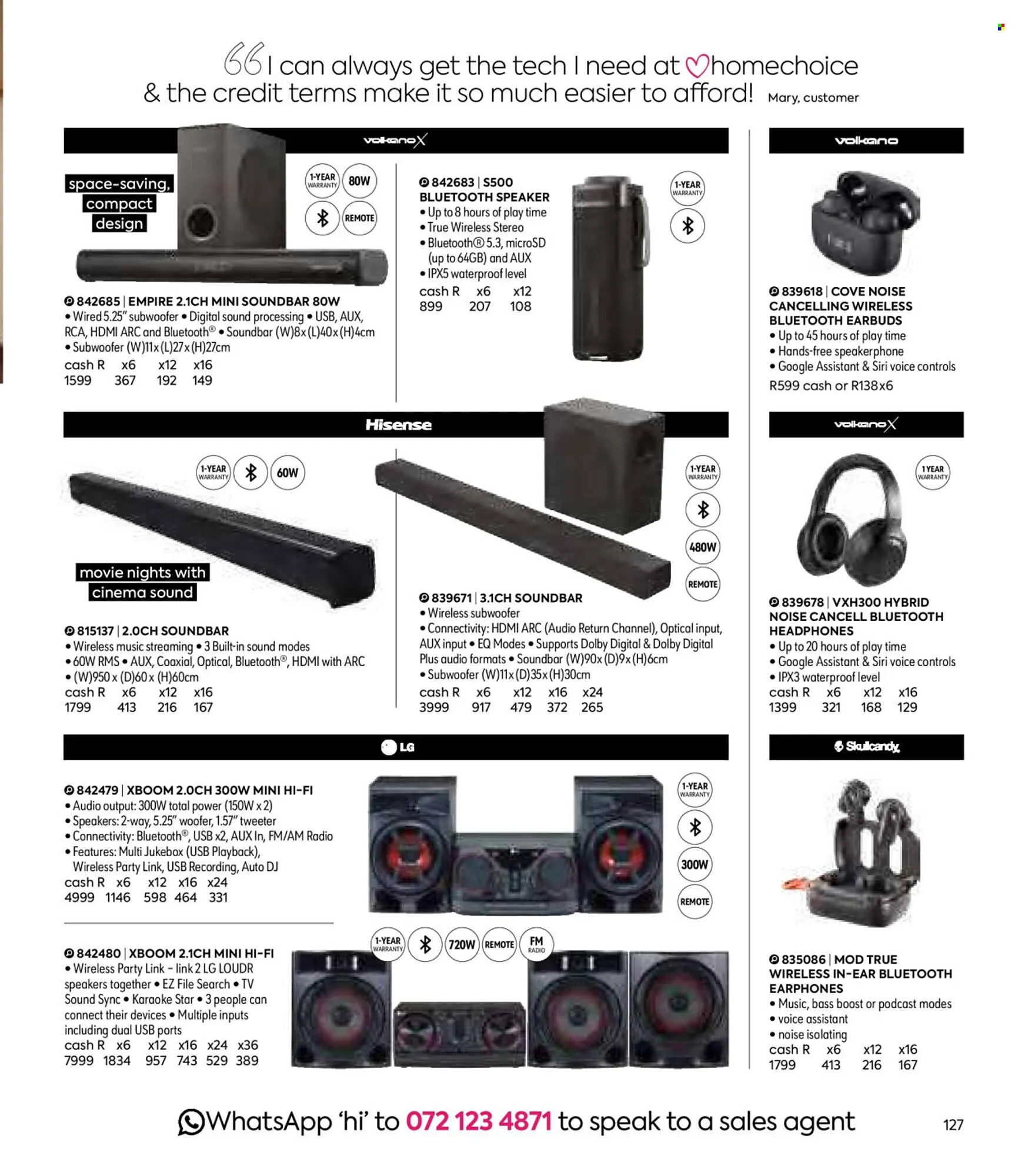 HomeChoice catalogue from 24 April to 26 June 2025 - Catalogue Page 127