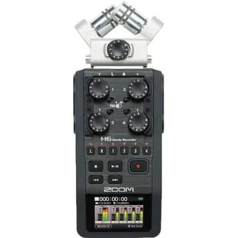 Zoom H6 Portable Digital Audio Recorder