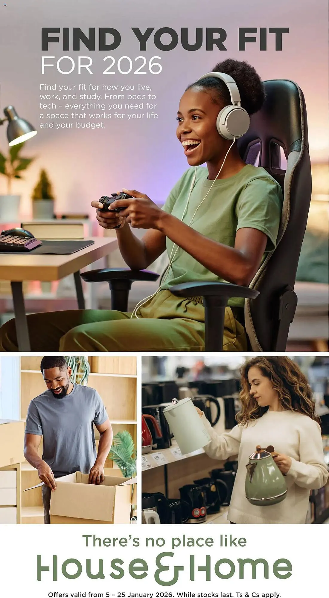 House & Home catalogue from 4 January to 25 January 2026 - Catalogue Page 1