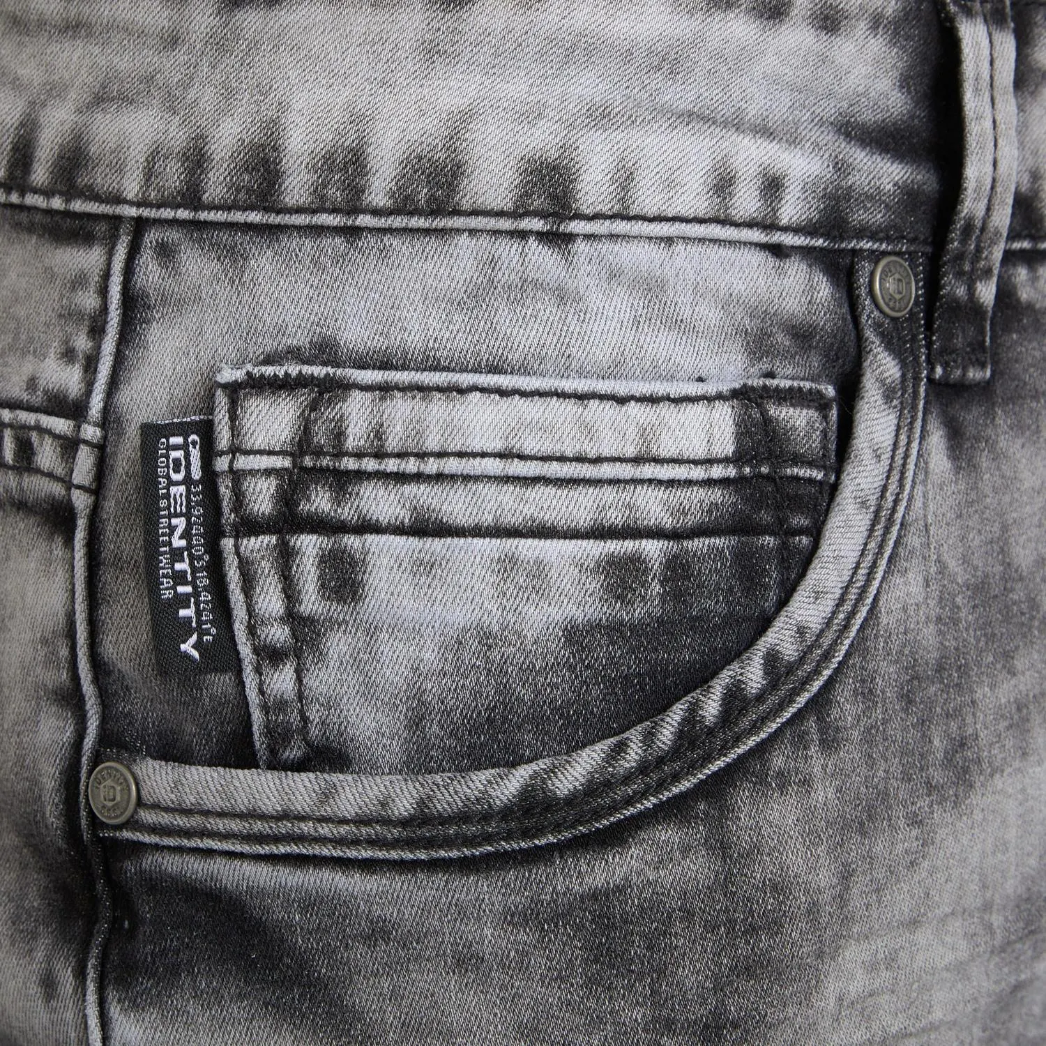 Grey Ripped Skinny Jeans