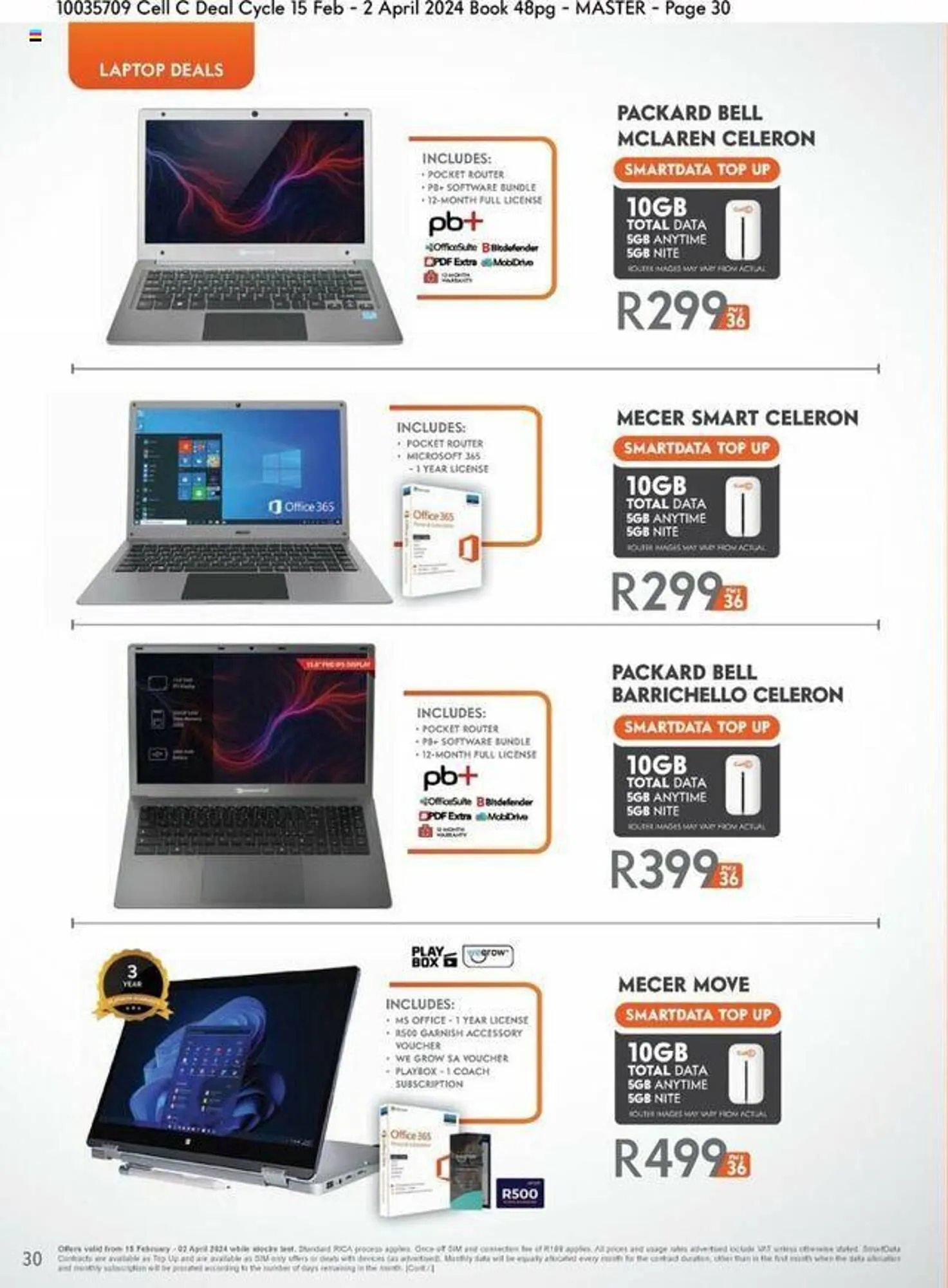 Cell C catalogue from 15 February to 2 April 2024 - Catalogue Page 30