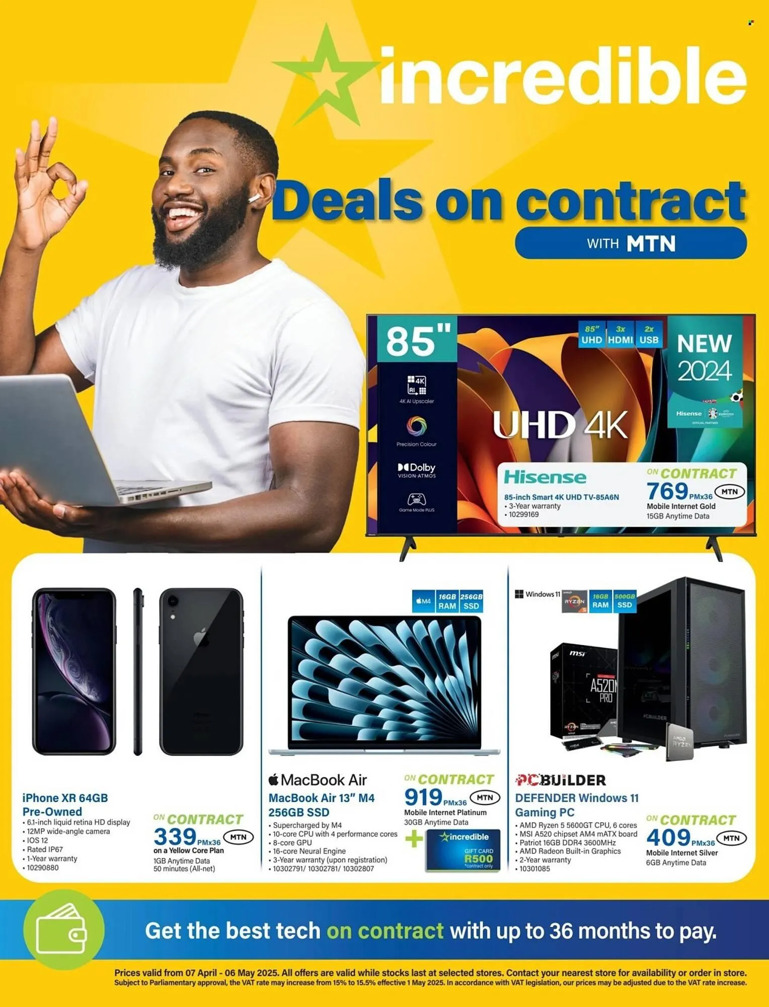 Incredible Connection catalogue from 7 April to 6 May 2025 - Catalogue Page 1