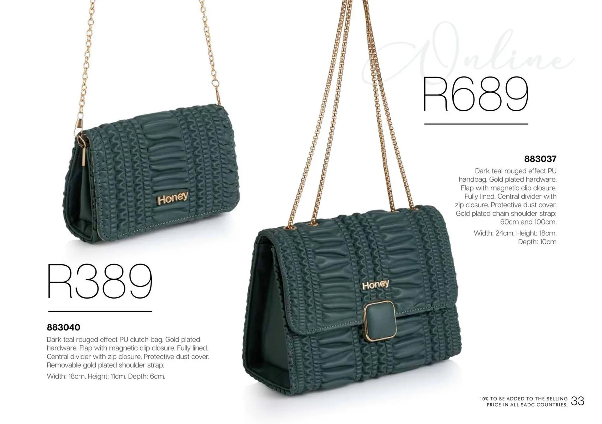 Honey Fashion Accessories catalogue from 15 April to 21 April 2025 - Catalogue Page 35