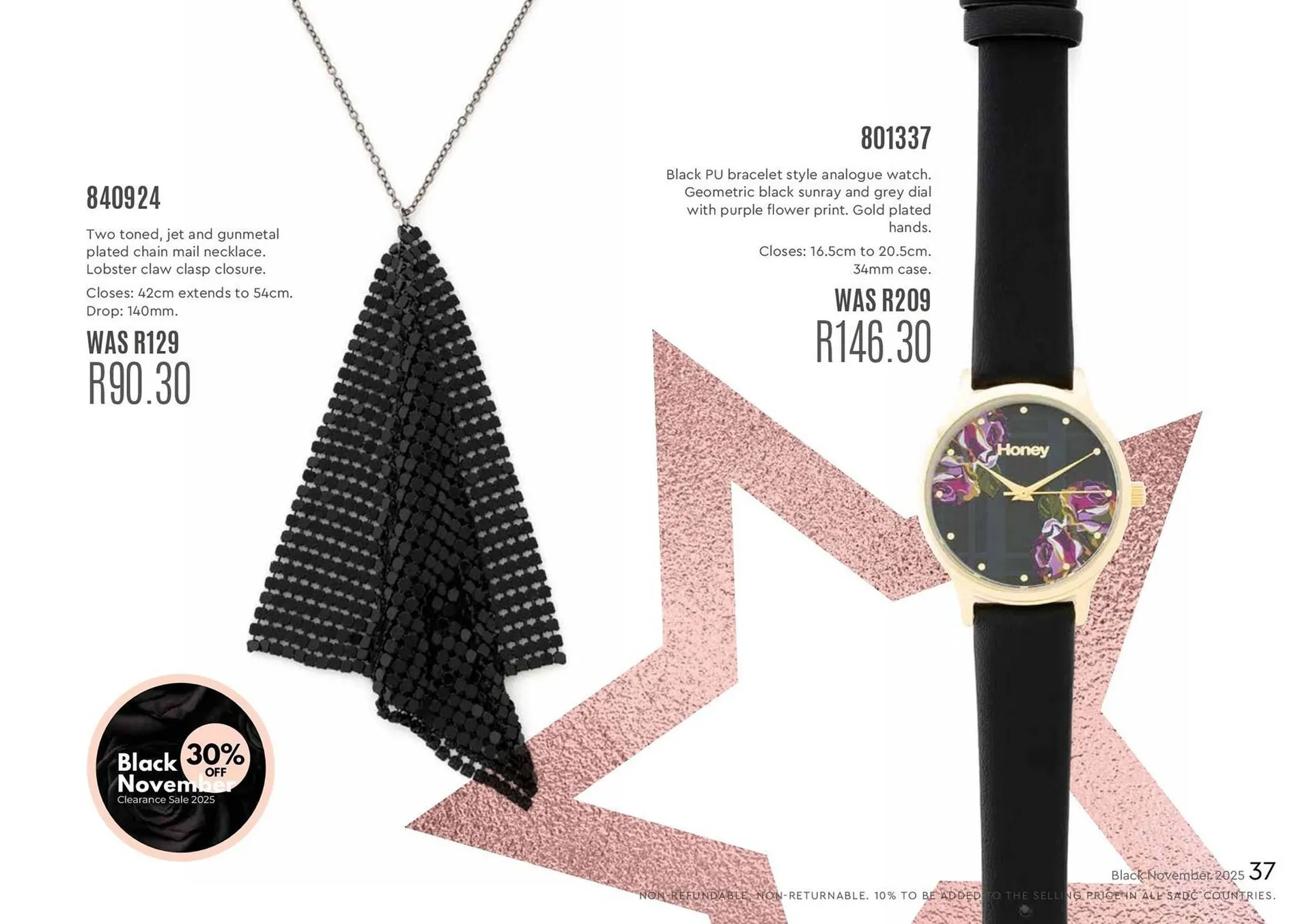 Honey Fashion Accessories catalogue from 4 November to 10 November 2025 - Catalogue Page 39