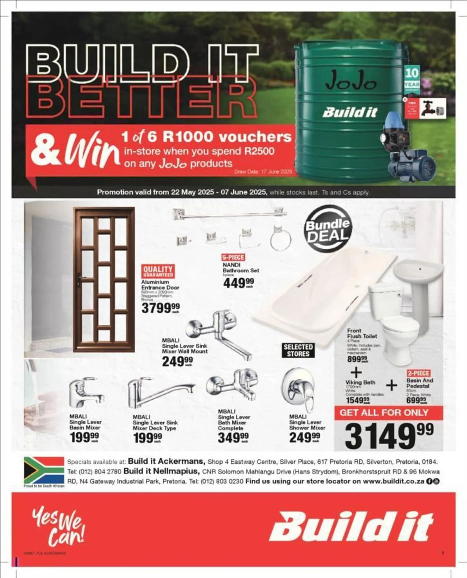 Build It catalogue from 19 May to 10 September 2025 - Catalogue Page 1