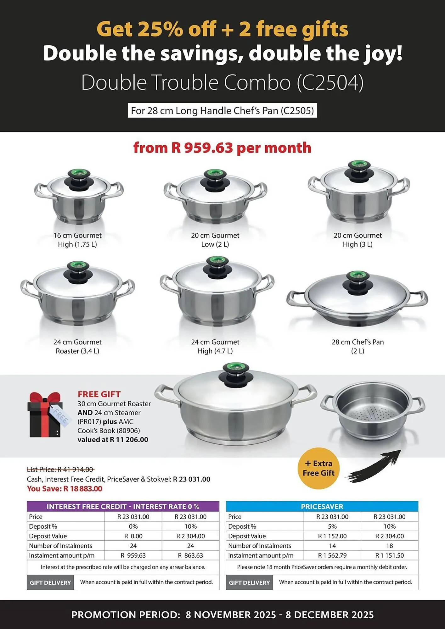 AMC Cookware catalogue from 8 November to 8 December 2025 - Catalogue Page 3