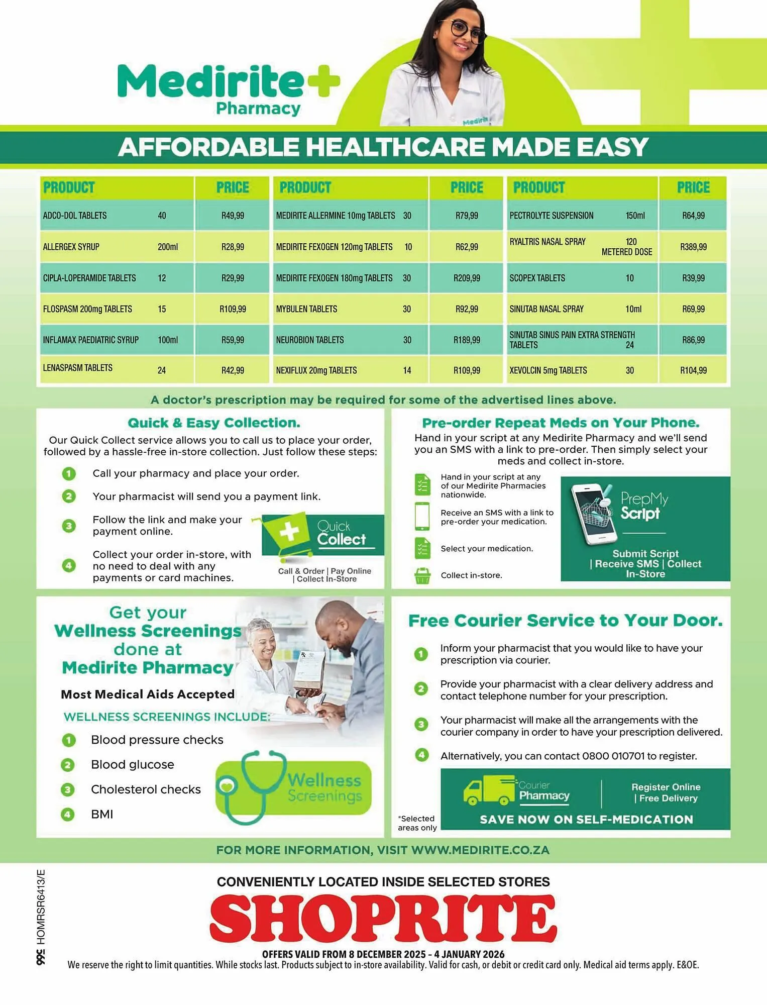 Shoprite catalogue from 8 December to 4 January 2026 - Catalogue Page 4