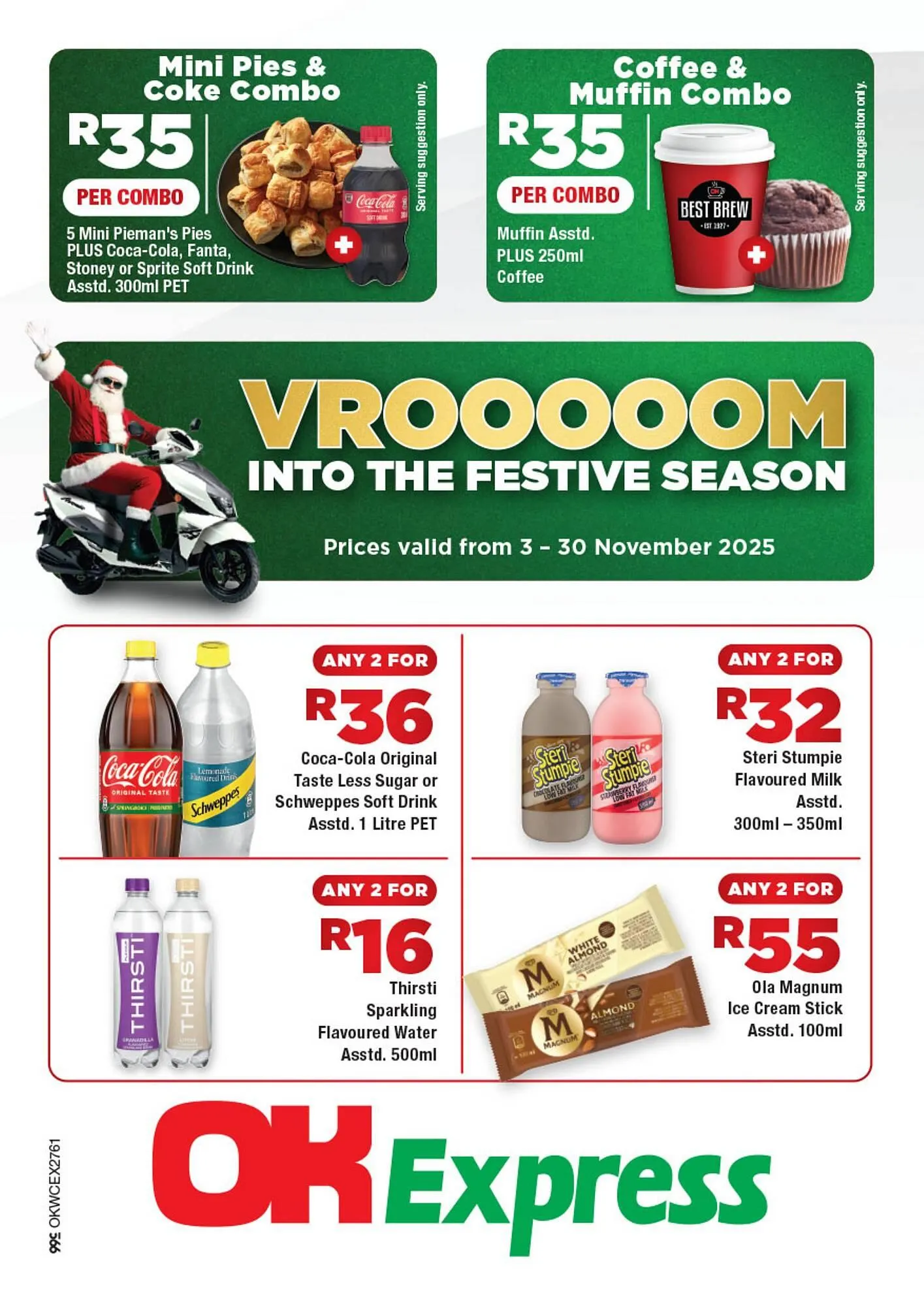 OK Foods catalogue from 3 November to 30 November 2025 - Catalogue Page 1