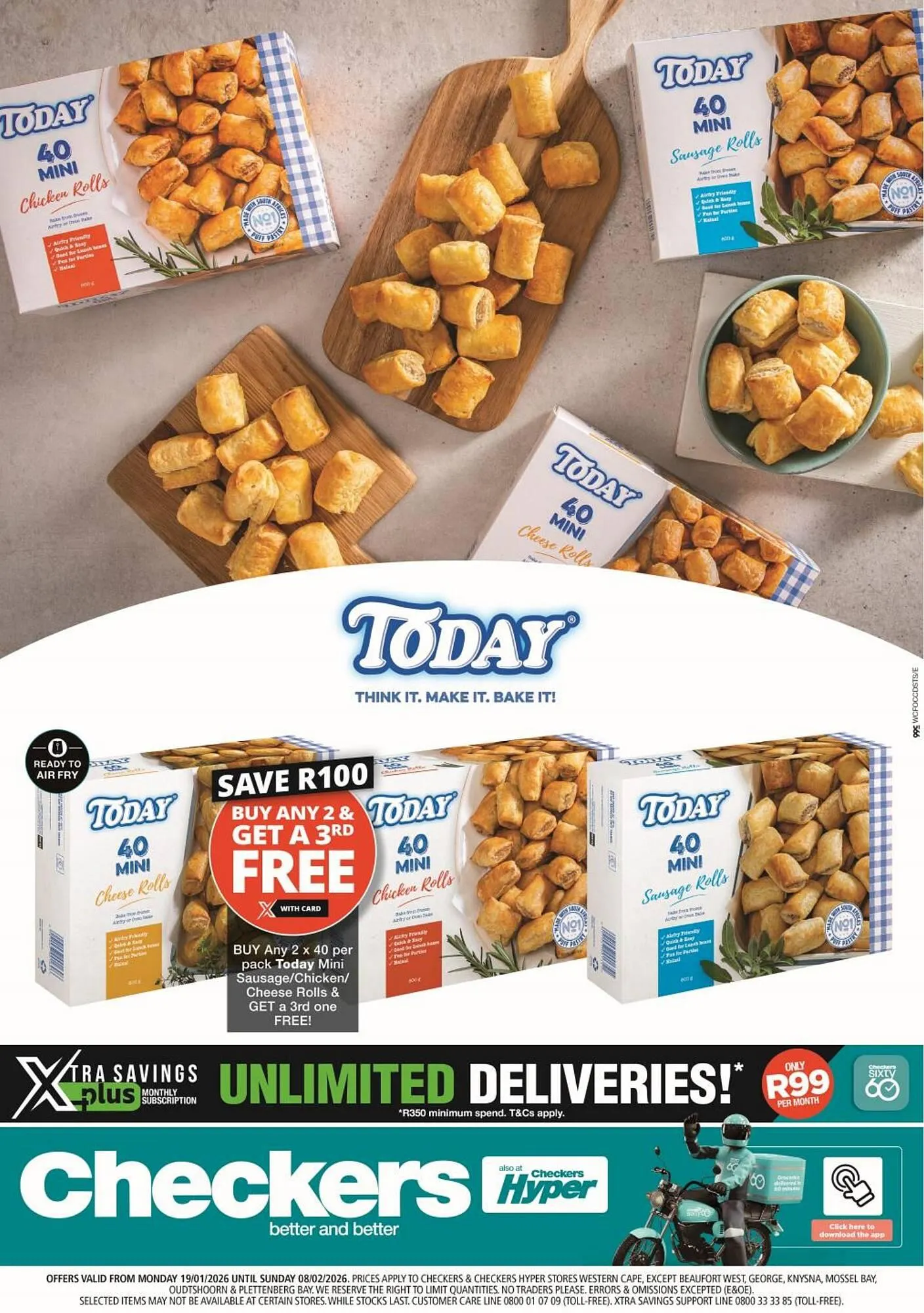 Checkers catalogue from 19 January to 8 February 2026 - Catalogue Page 1