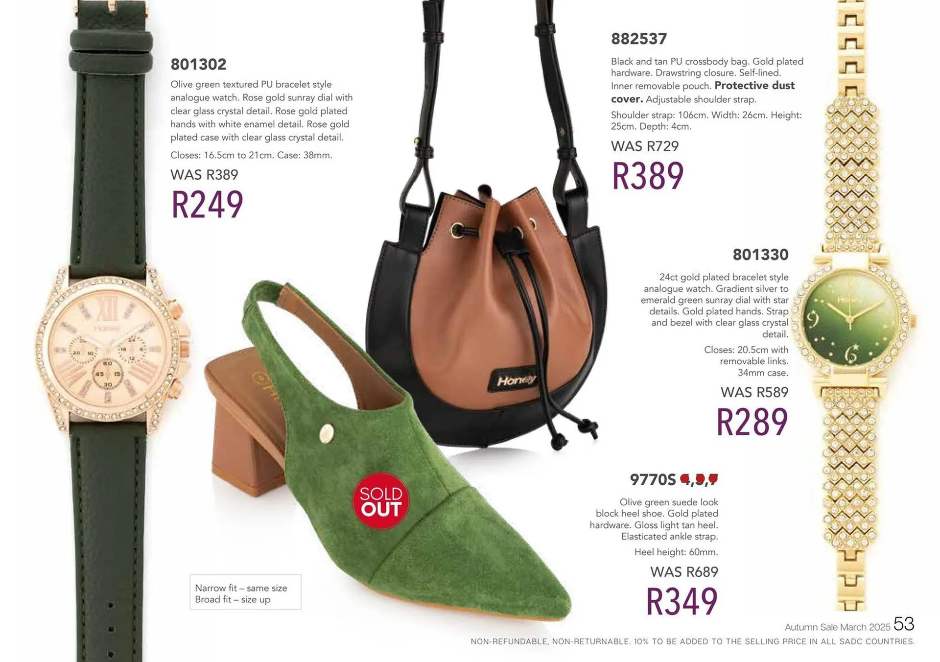 Honey Fashion Accessories catalogue from 6 June to 12 June 2025 - Catalogue Page 55