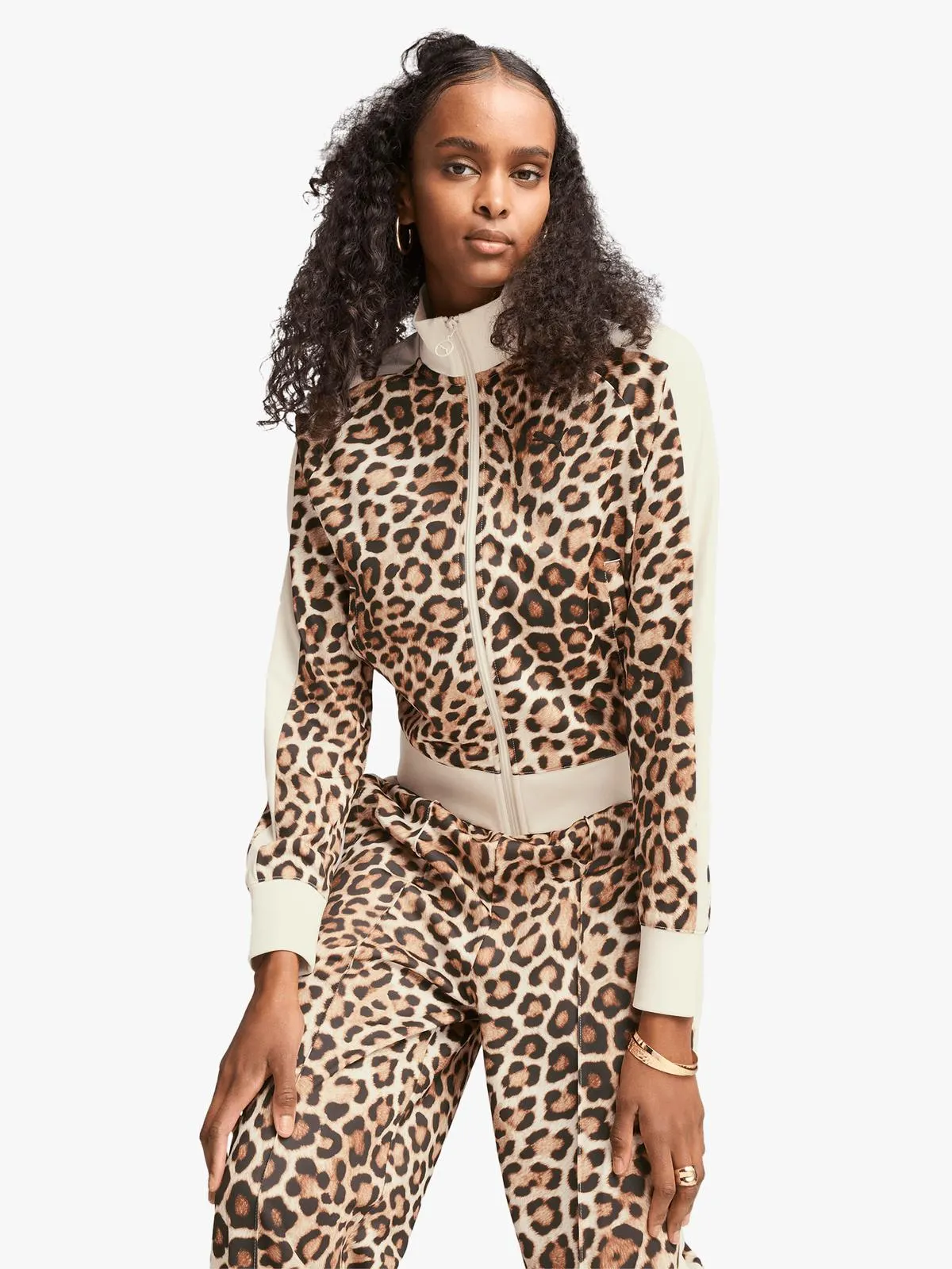 Puma Women's Leo Luxe Multicolour Short Track Jacket