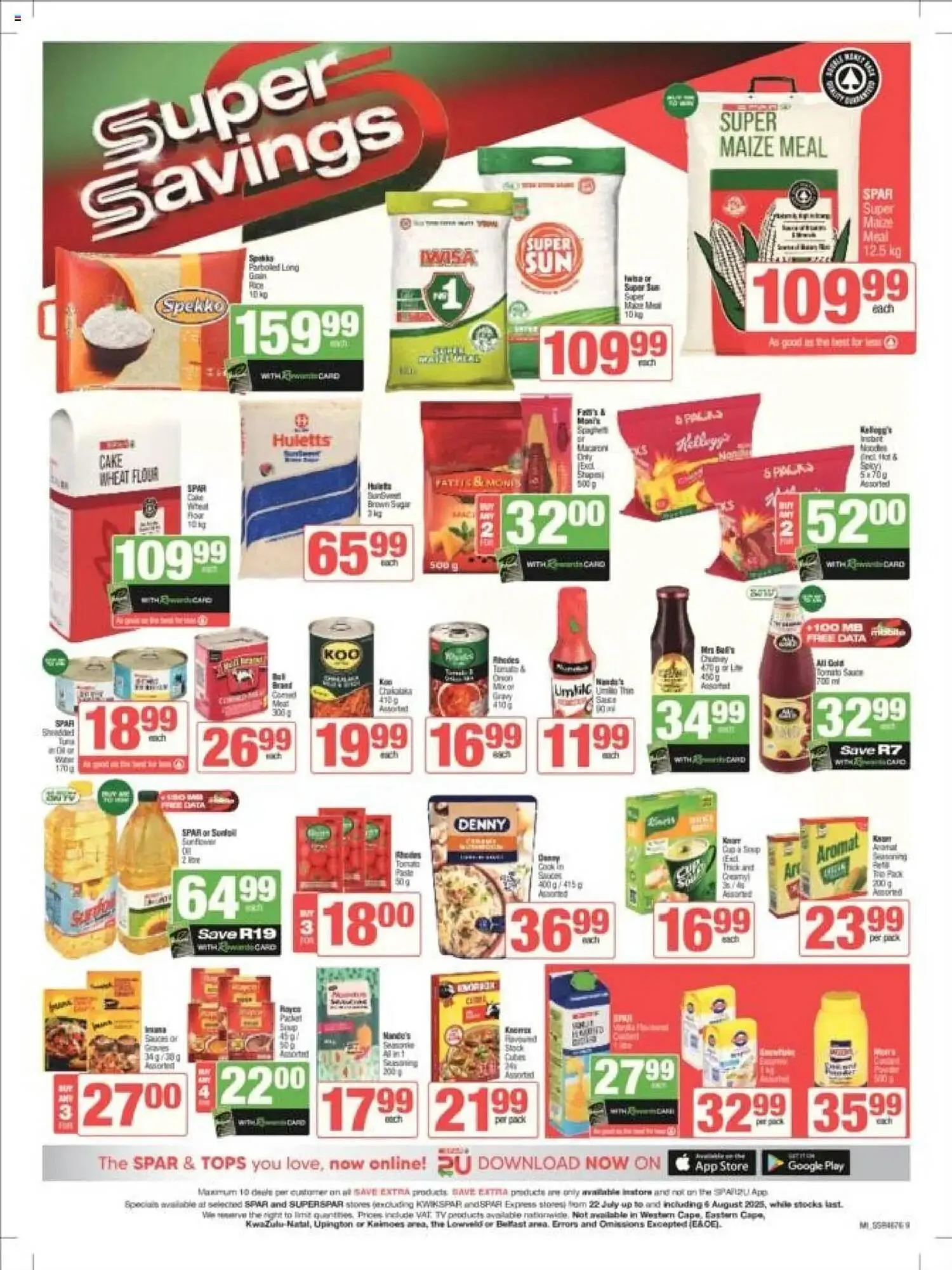 Spar catalogue from 22 July to 6 August 2025 - Catalogue Page 9