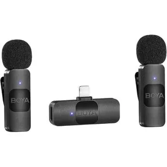 Boya BY-V2 Ultra-compact Wireless Mic (Lightning)