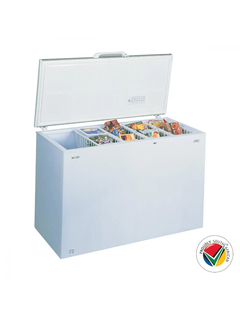 Defy 386l White Chest Freezer Dmf454