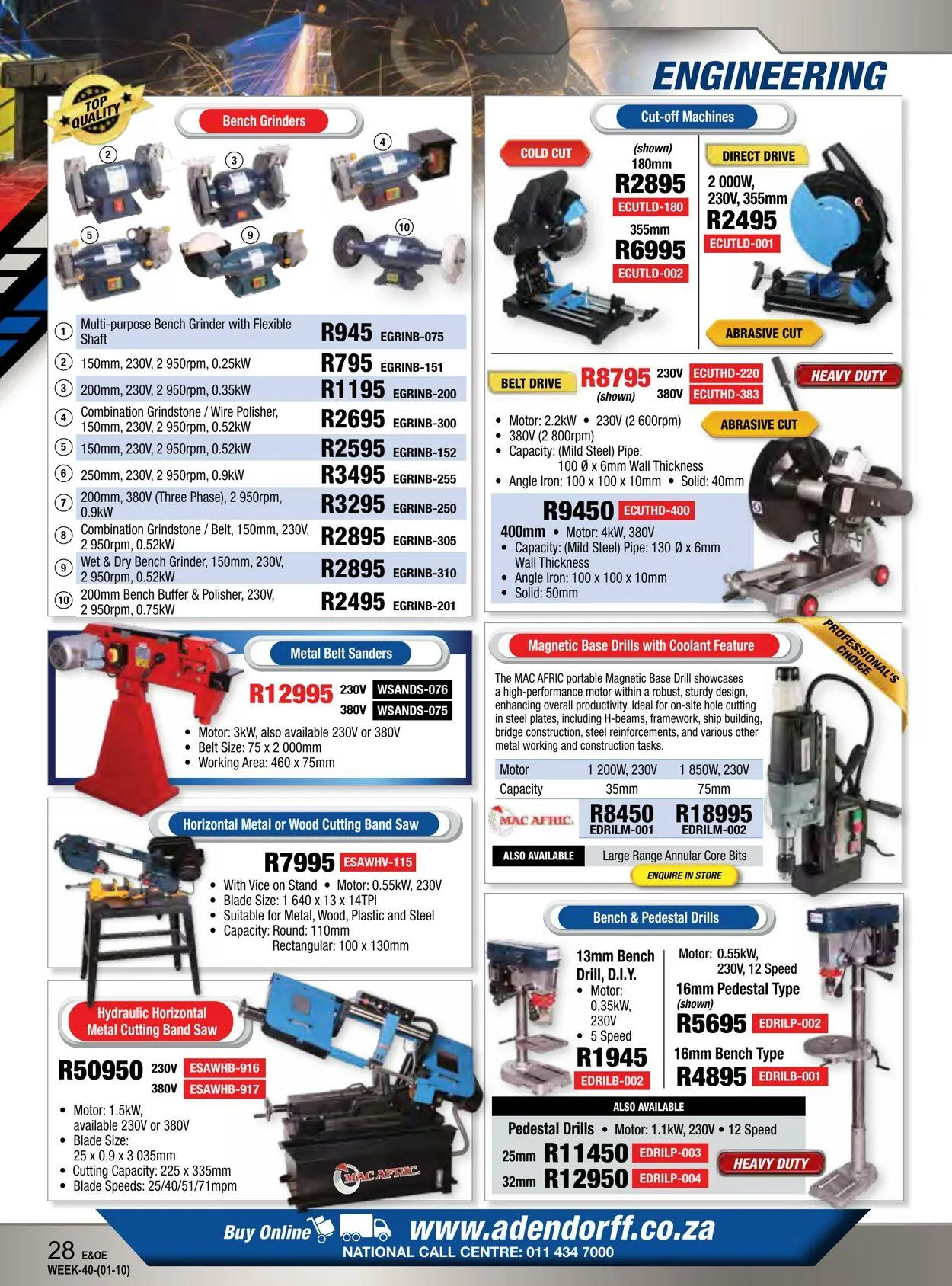 Adendorff Machinery Mart Current catalogue from 3 October to 17 October 2024 - Catalogue Page 30