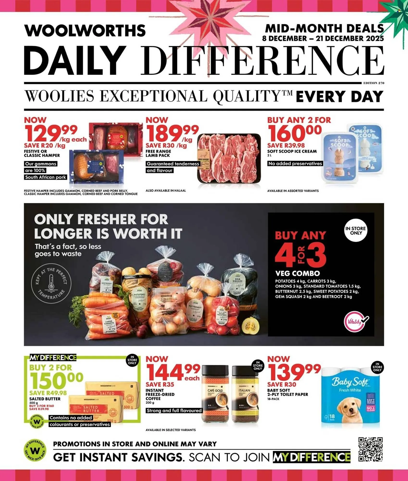 Woolworths catalogue from 8 December to 21 December 2025 - Catalogue Page 1