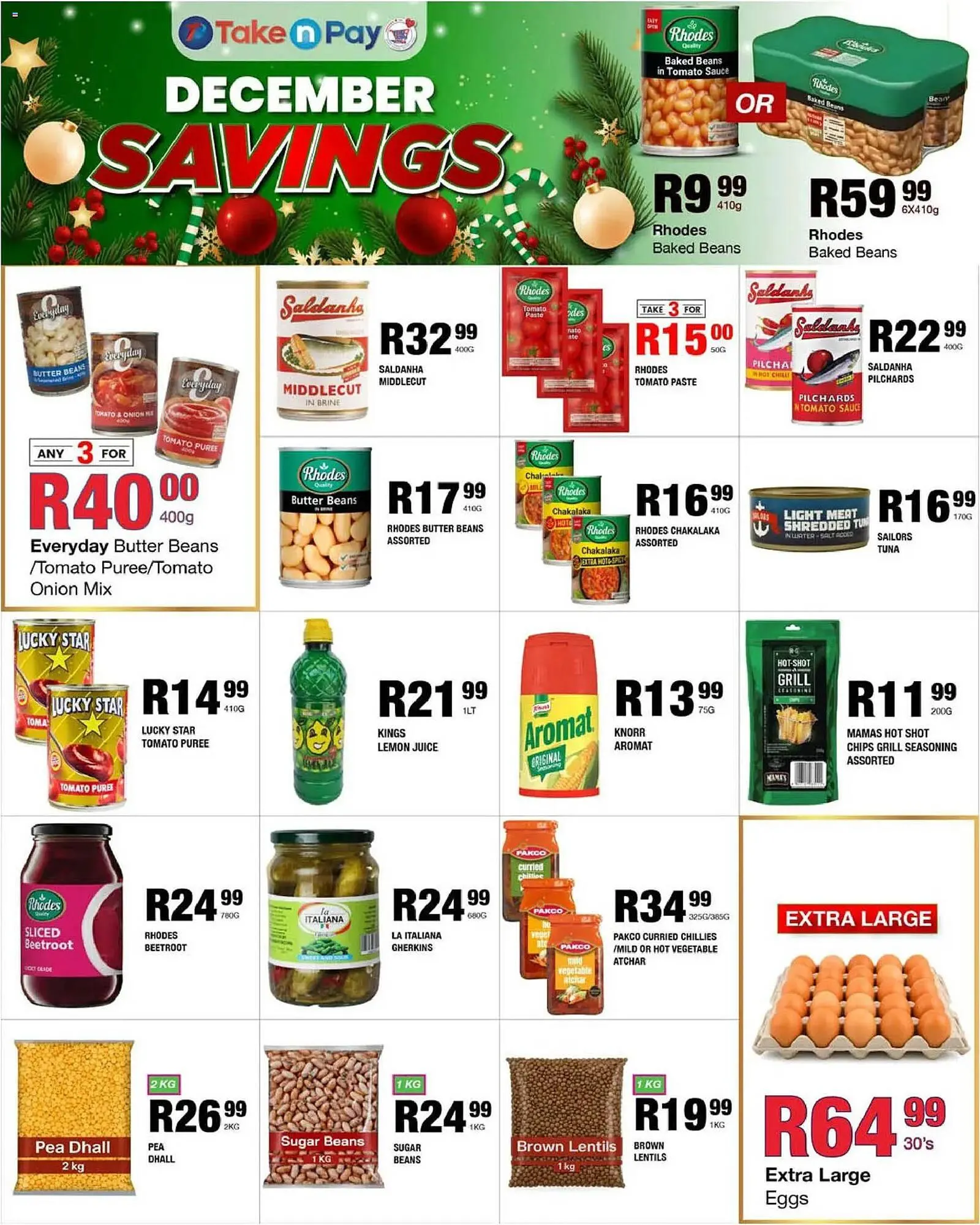Take 'n Pay catalogue from 1 December to 7 December 2025 - Catalogue Page 12