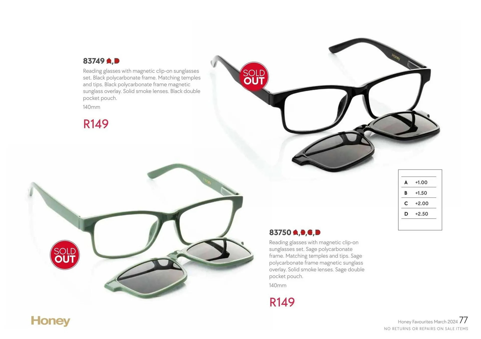 Honey Fashion Accessories catalogue from 29 March to 30 April 2024 - Catalogue Page 76