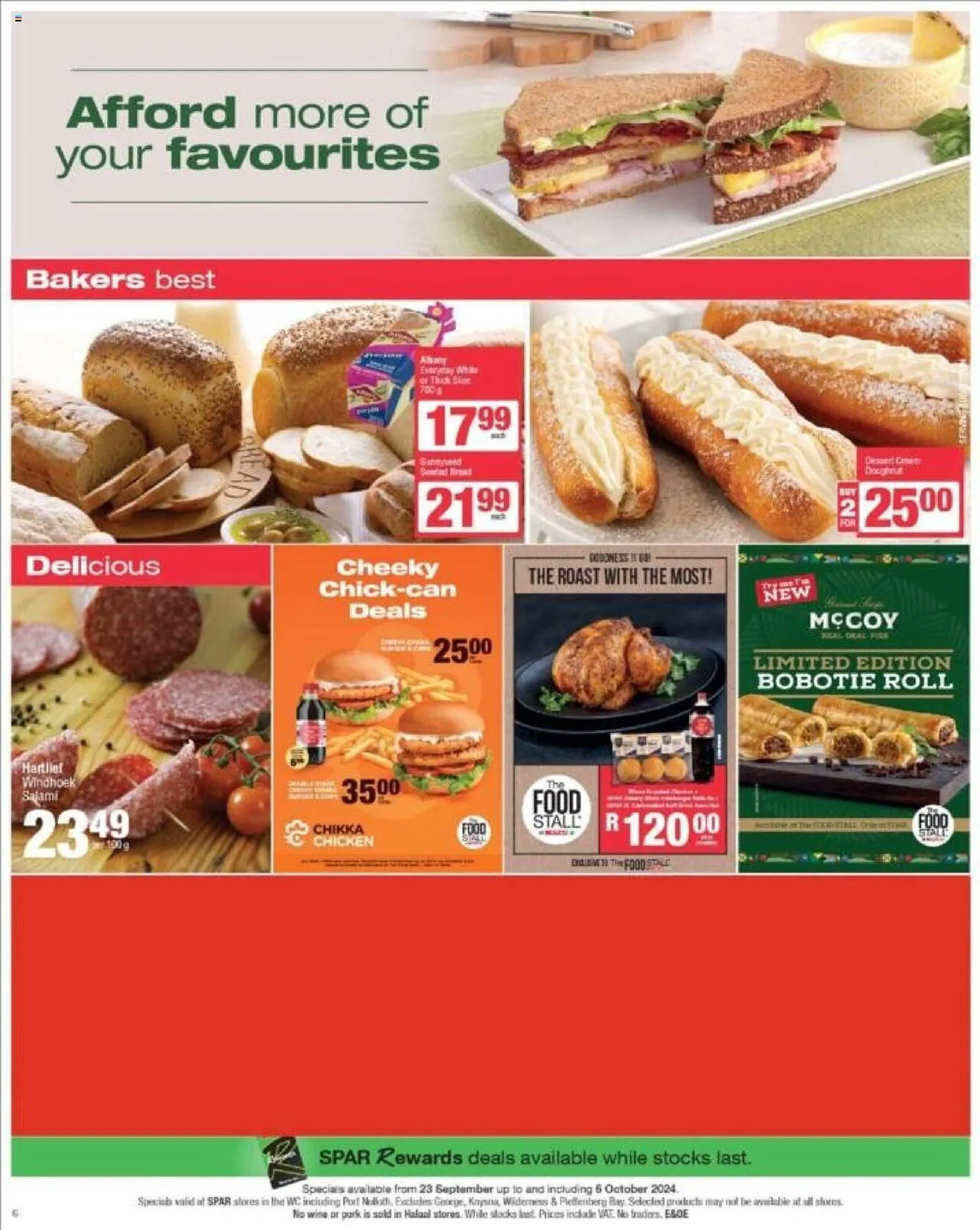 Spar catalogue from 23 September to 6 October 2024 - Catalogue Page 6