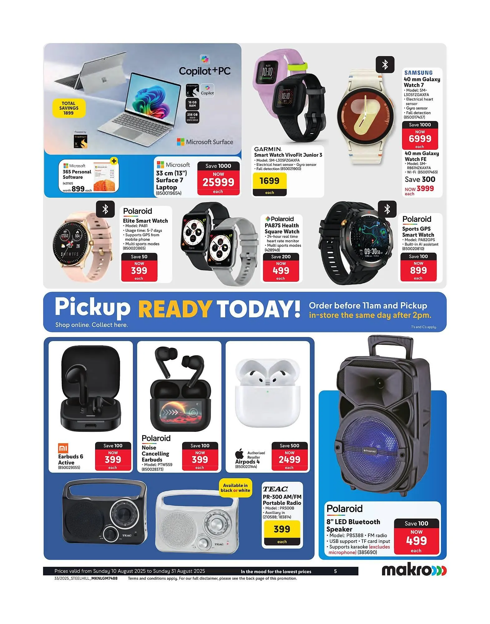 Makro catalogue from 10 August to 31 August 2025 - Catalogue Page 5