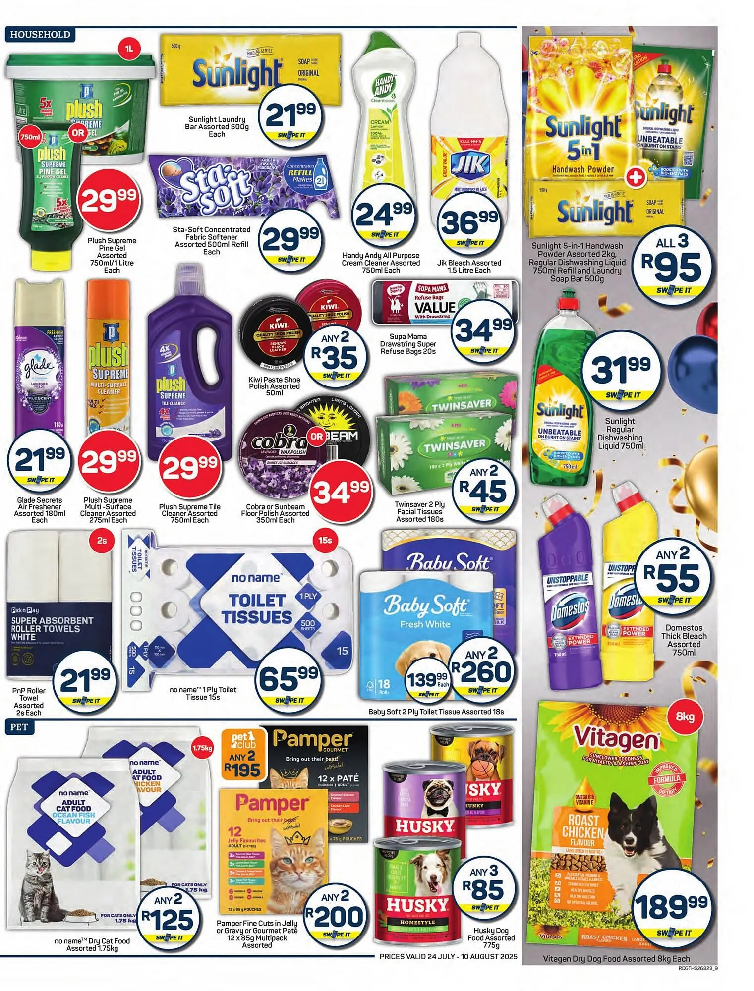 Pick n Pay catalogue from 24 July to 10 August 2025 - Catalogue Page 9