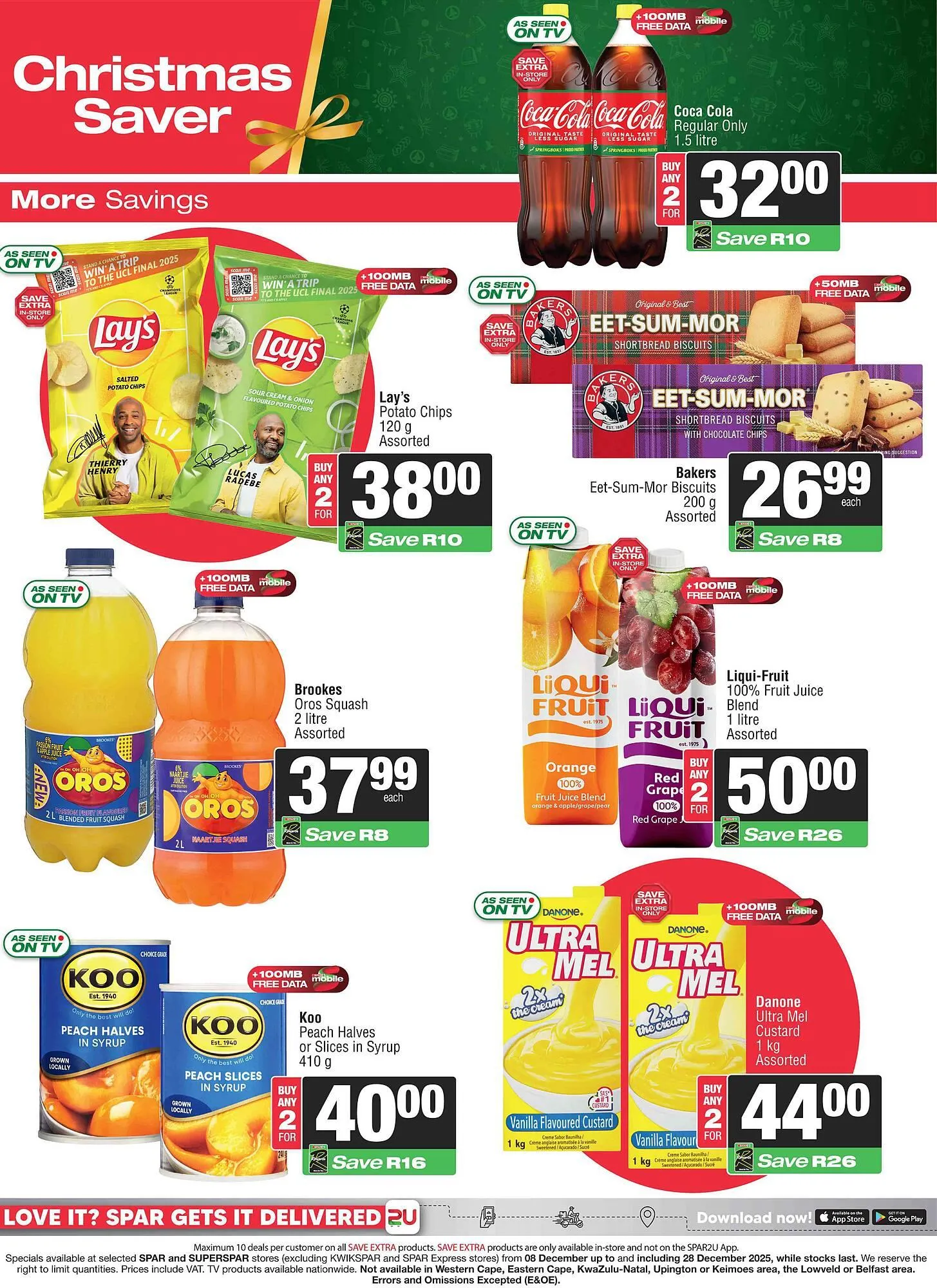 Spar catalogue from 8 December to 28 December 2025 - Catalogue Page 2