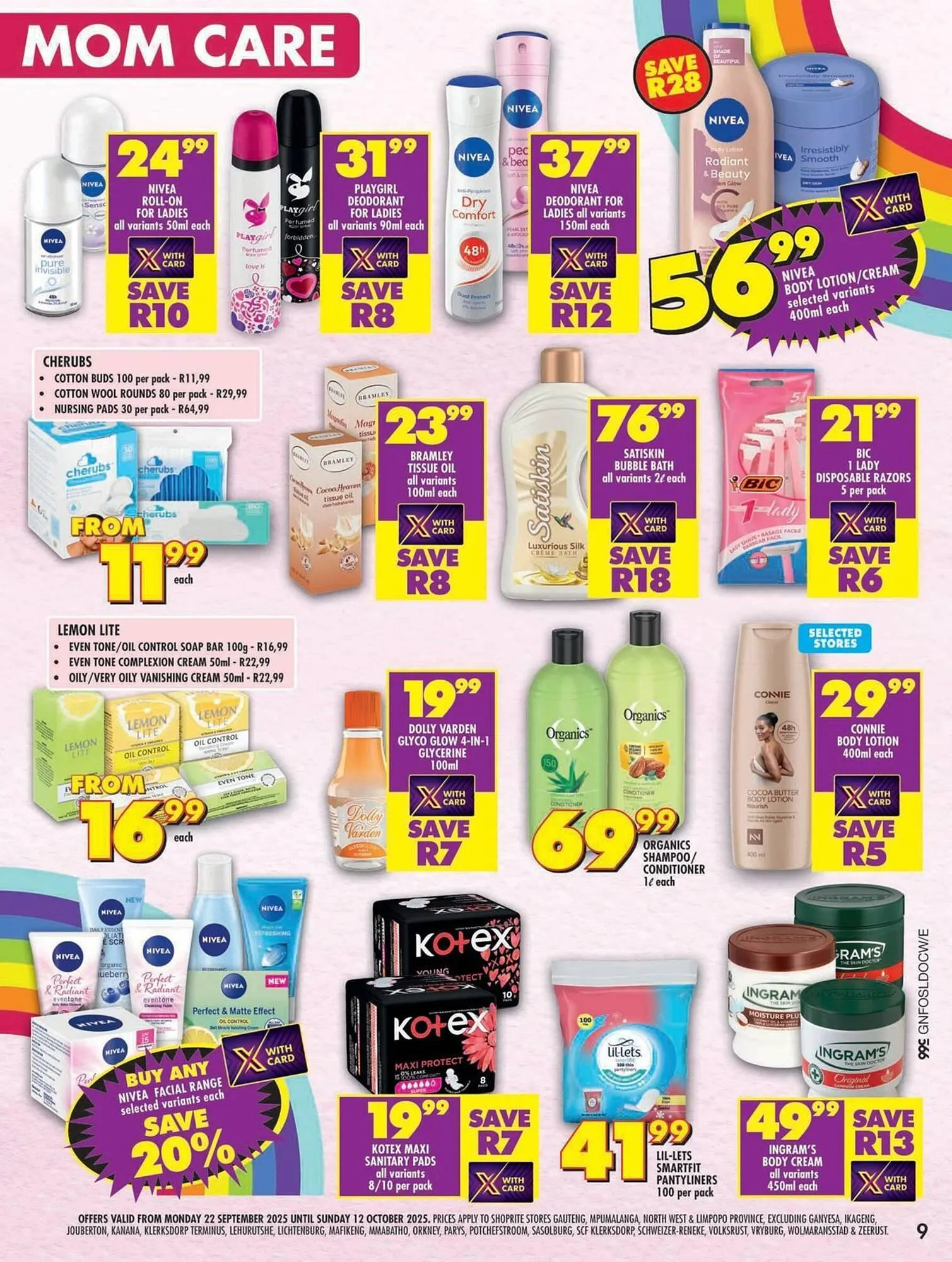 Shoprite catalogue from 22 September to 12 October 2025 - Catalogue Page 9