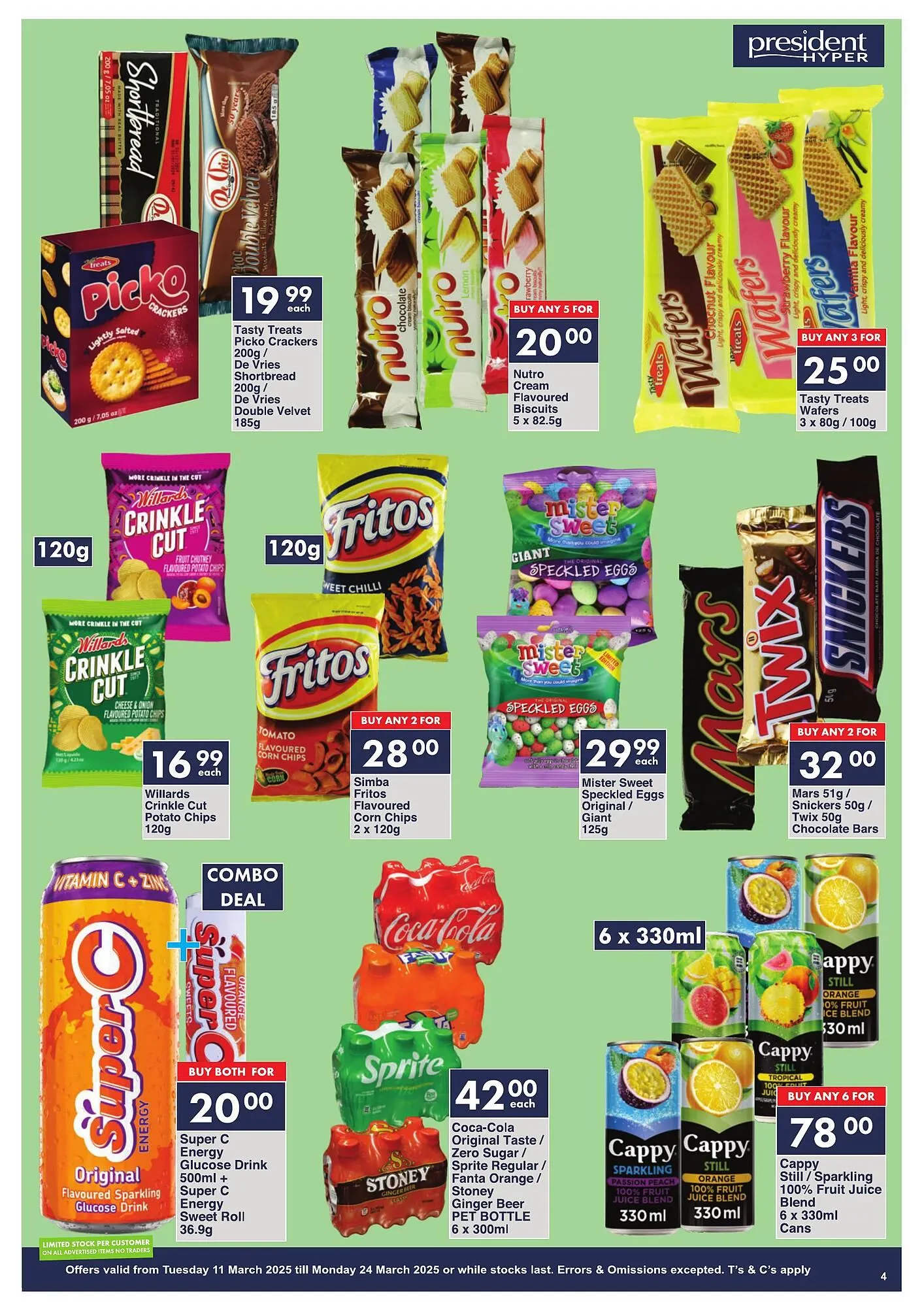 President Hyper catalogue from 11 March to 25 March 2025 - Catalogue Page 4
