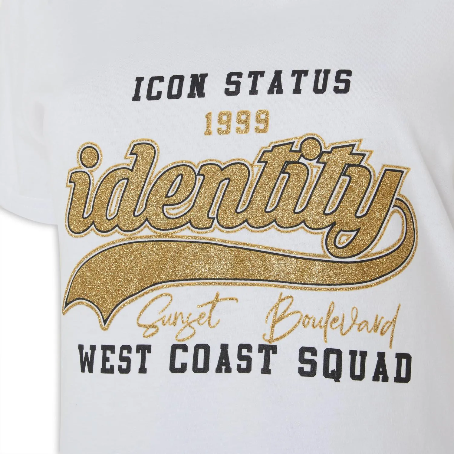 White Branded T-shirt