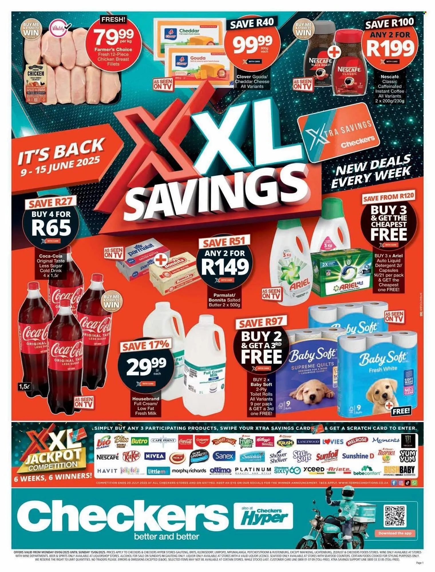 Checkers catalogue from 9 June to 15 June 2025 - Catalogue Page 1
