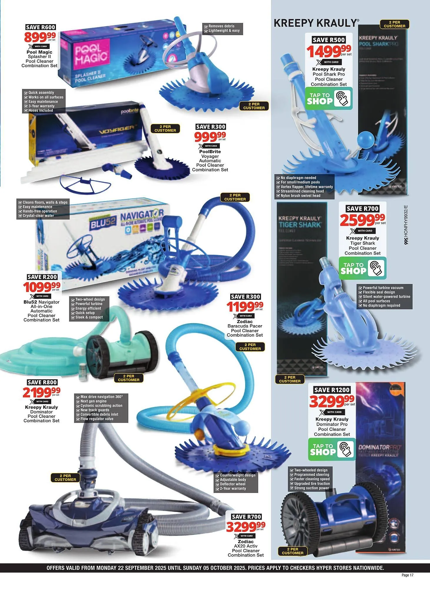 Checkers catalogue from 25 September to 5 October 2025 - Catalogue Page 17